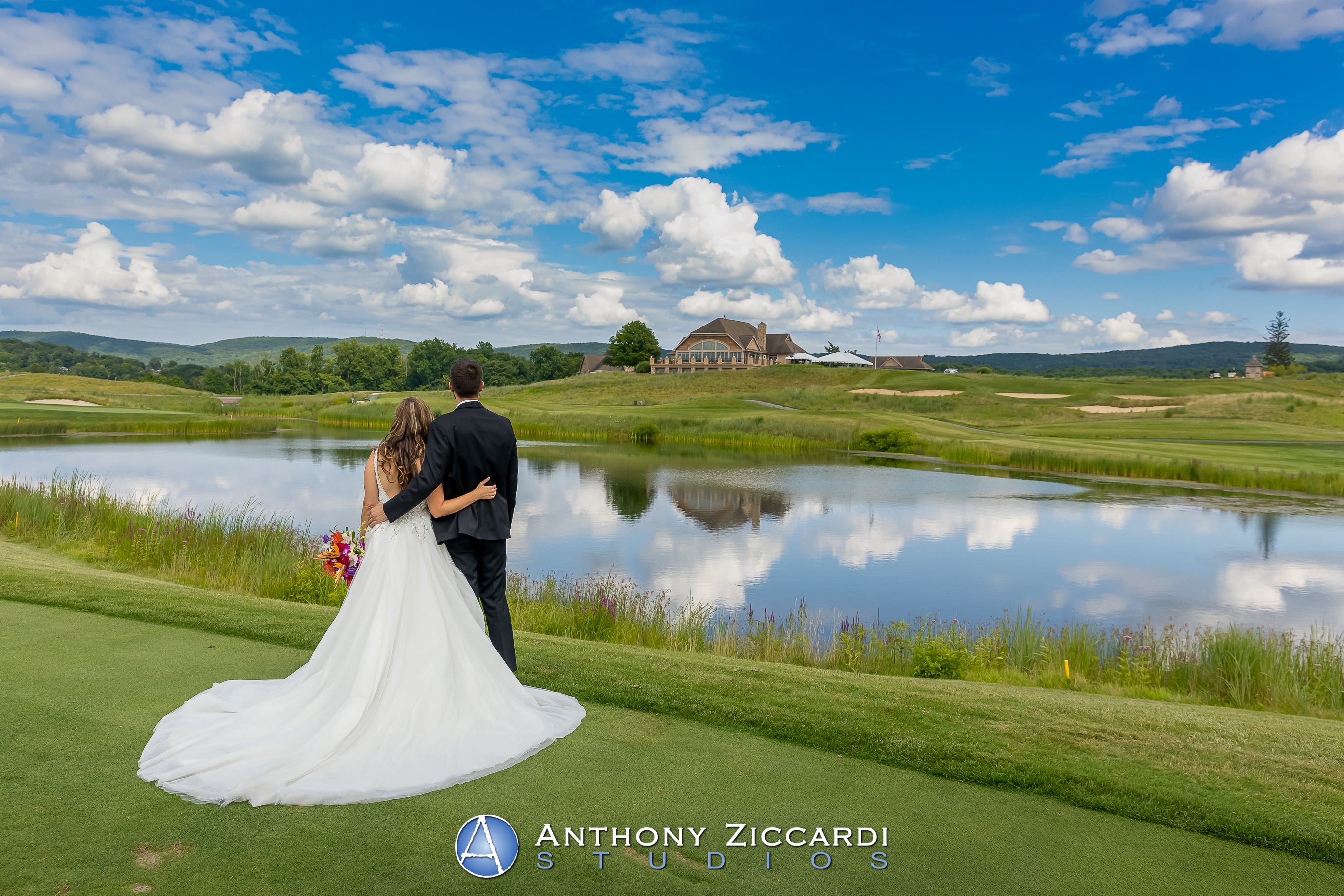 ballyowen clubhouse, grounds wedding view