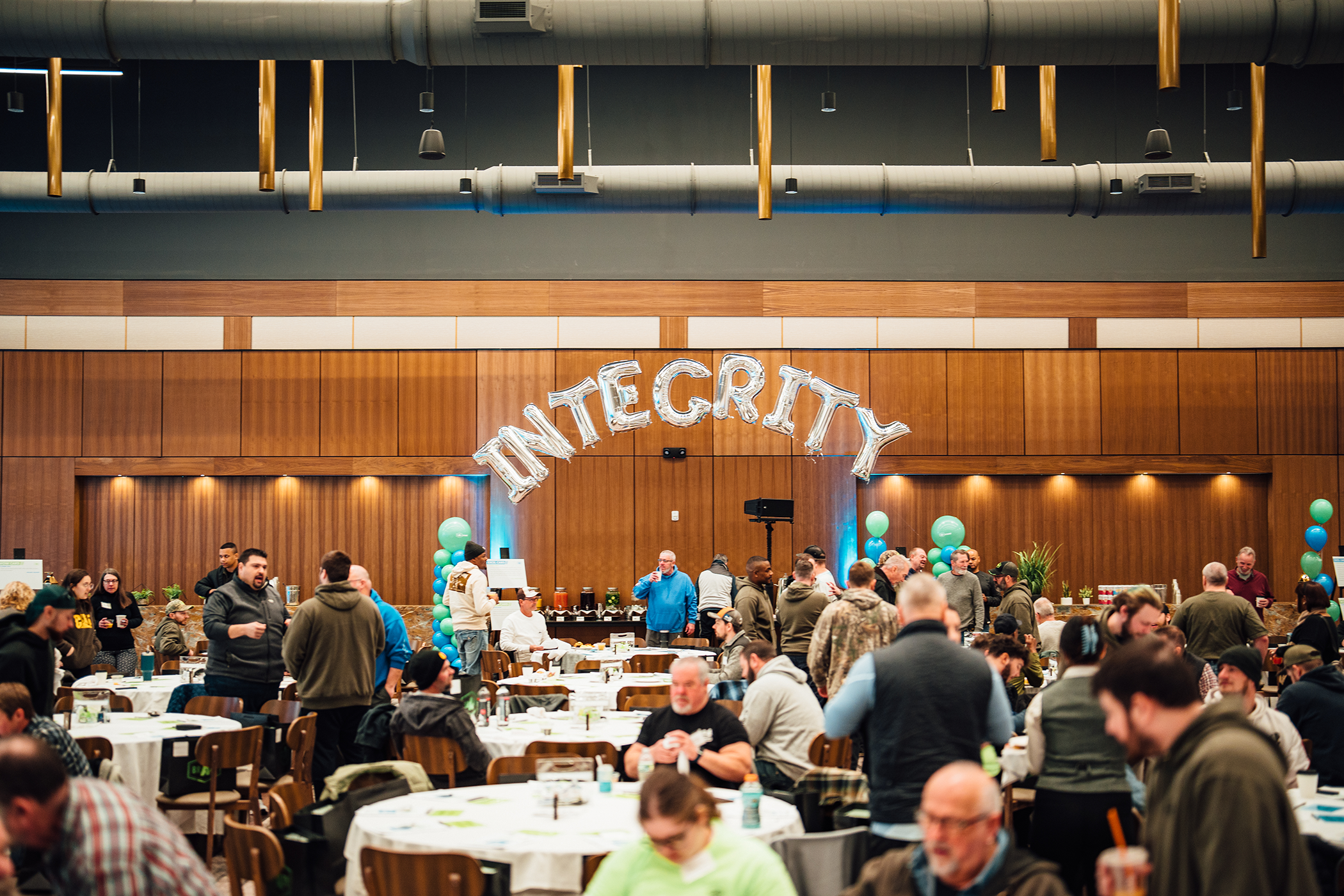 Meeting happening in The Canyon.