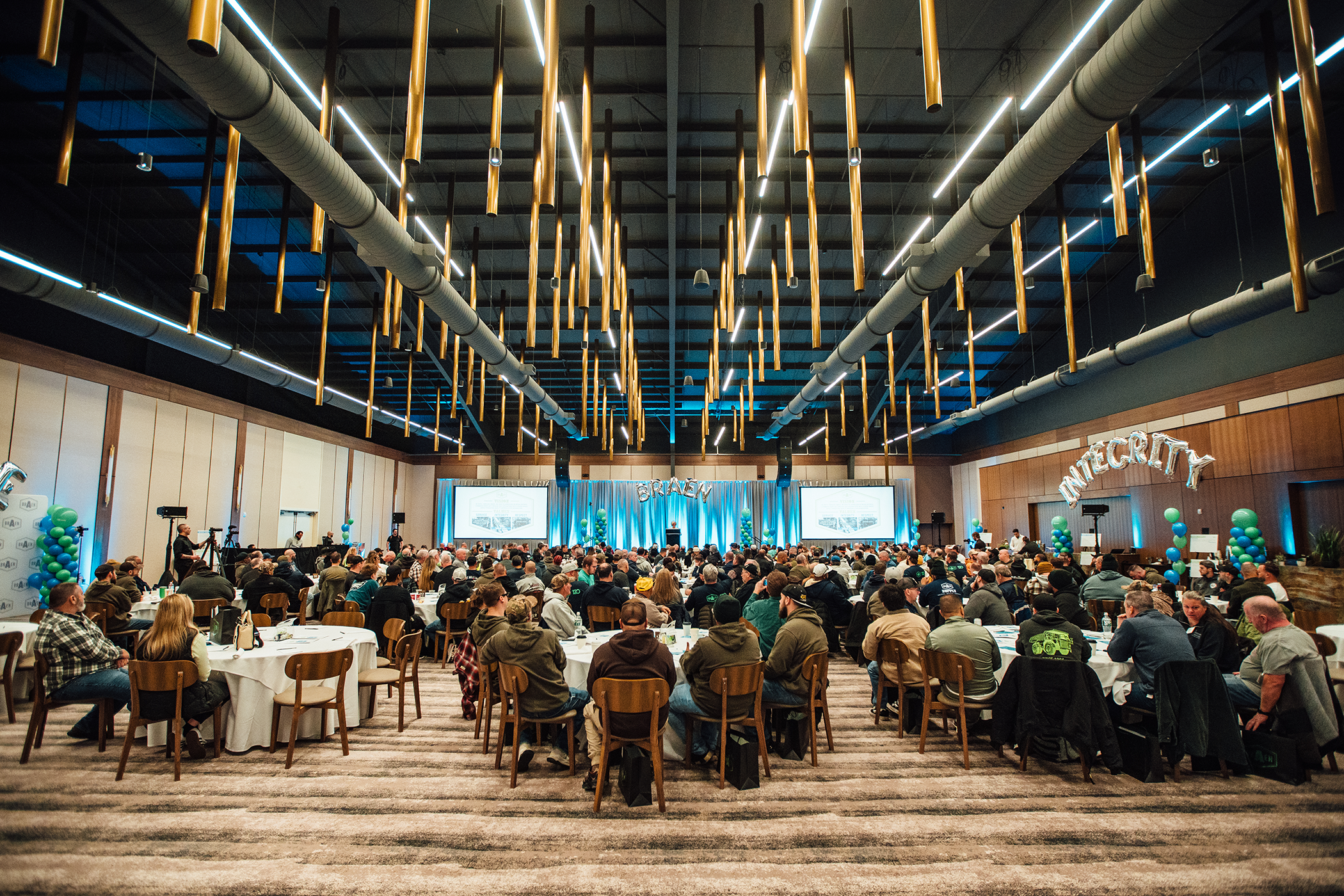 Meeting happening in The Canyon.