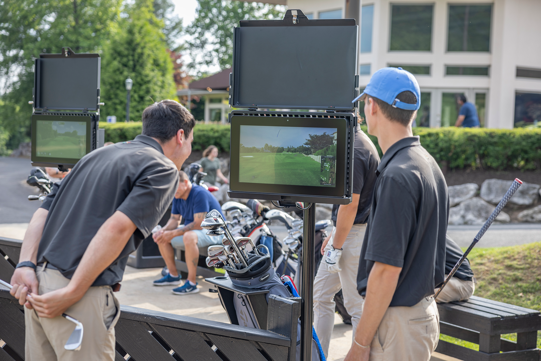 Black Bear trackman range. 