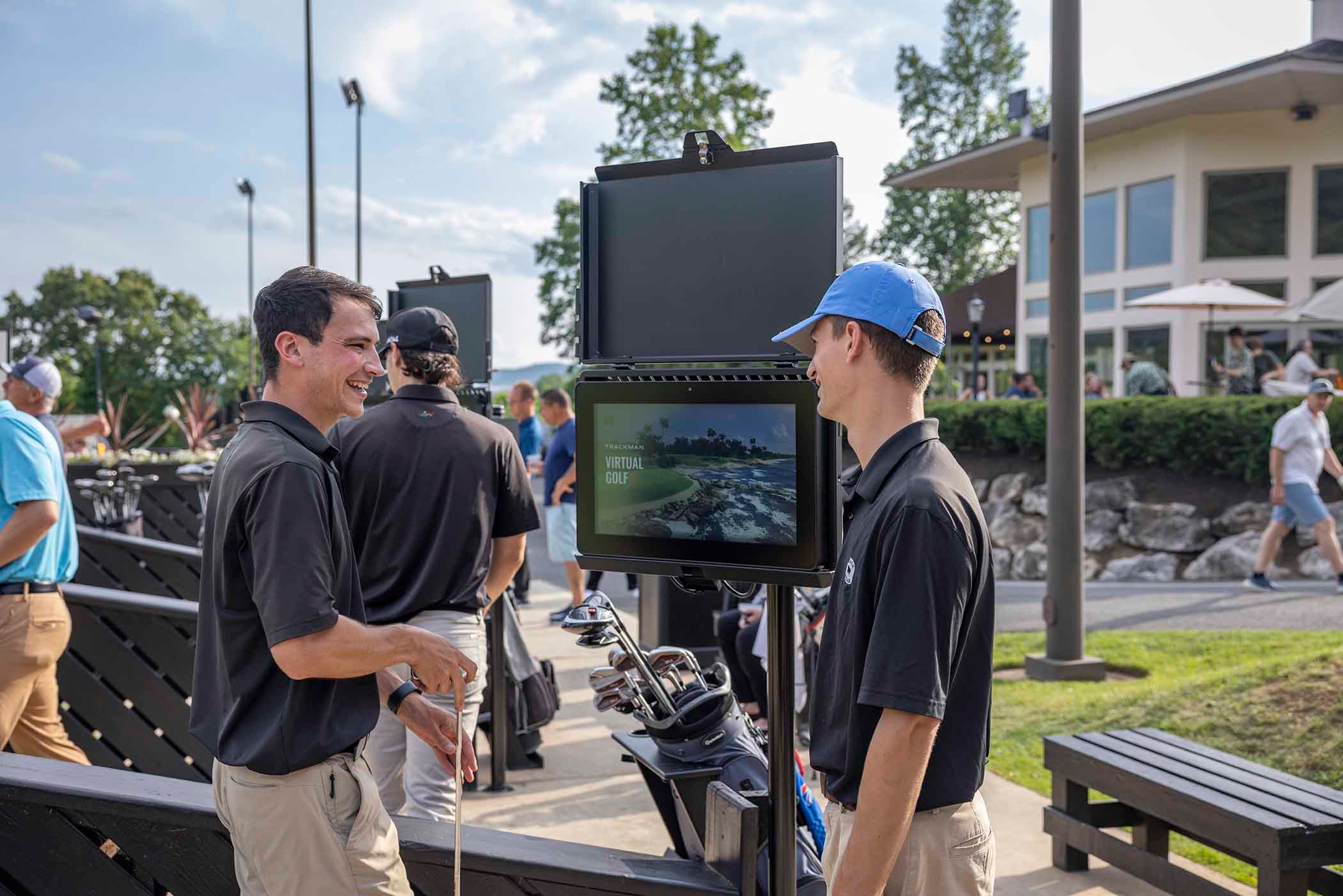 Black Bear trackman range.