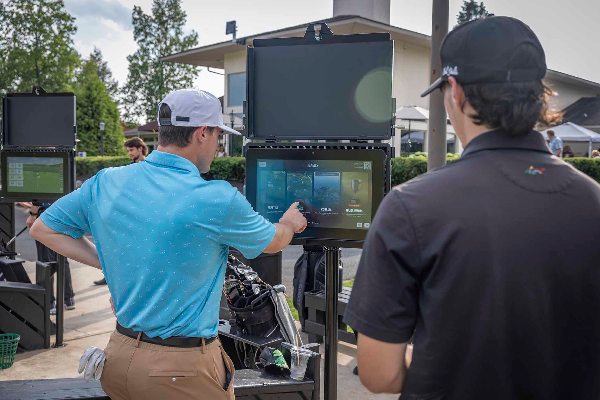 Black Bear trackman range. 