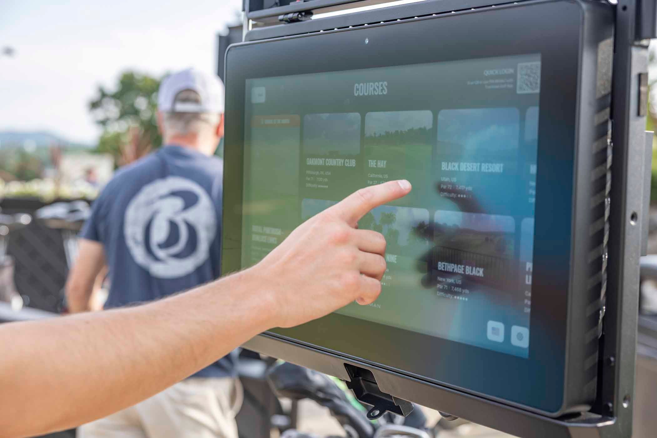 Black Bear trackman range. 