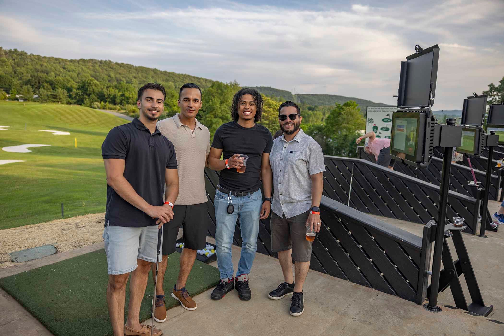 Black Bear trackman range.