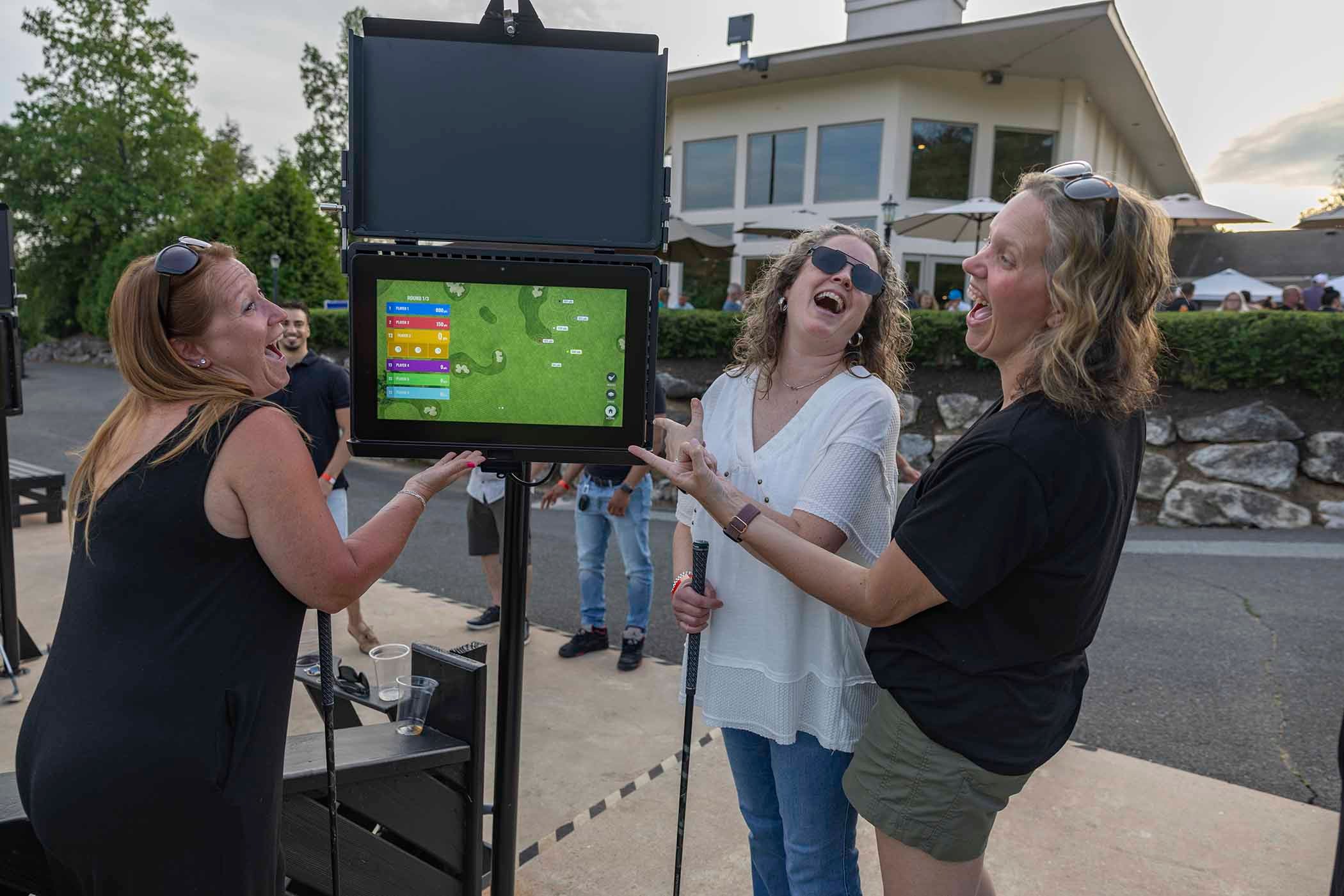 Black Bear trackman range. 