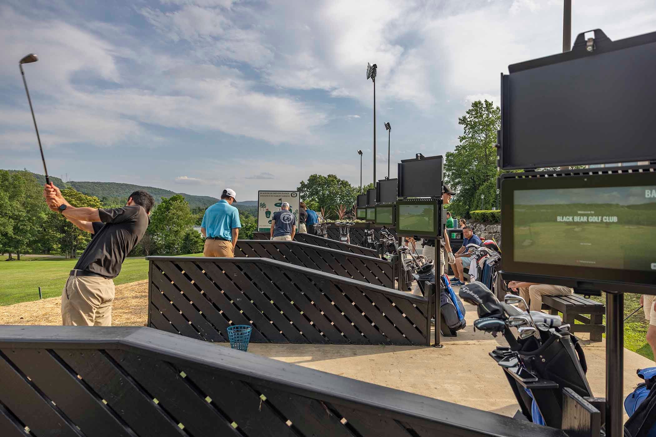 Black Bear trackman range.