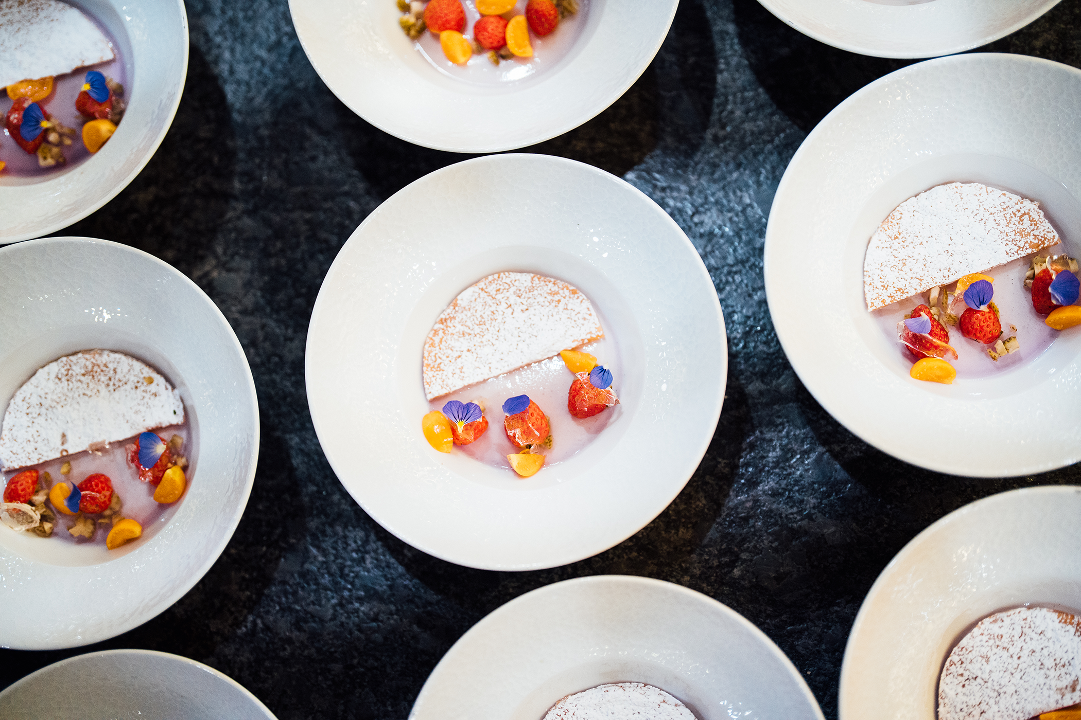 Restaurant Latour dishes.