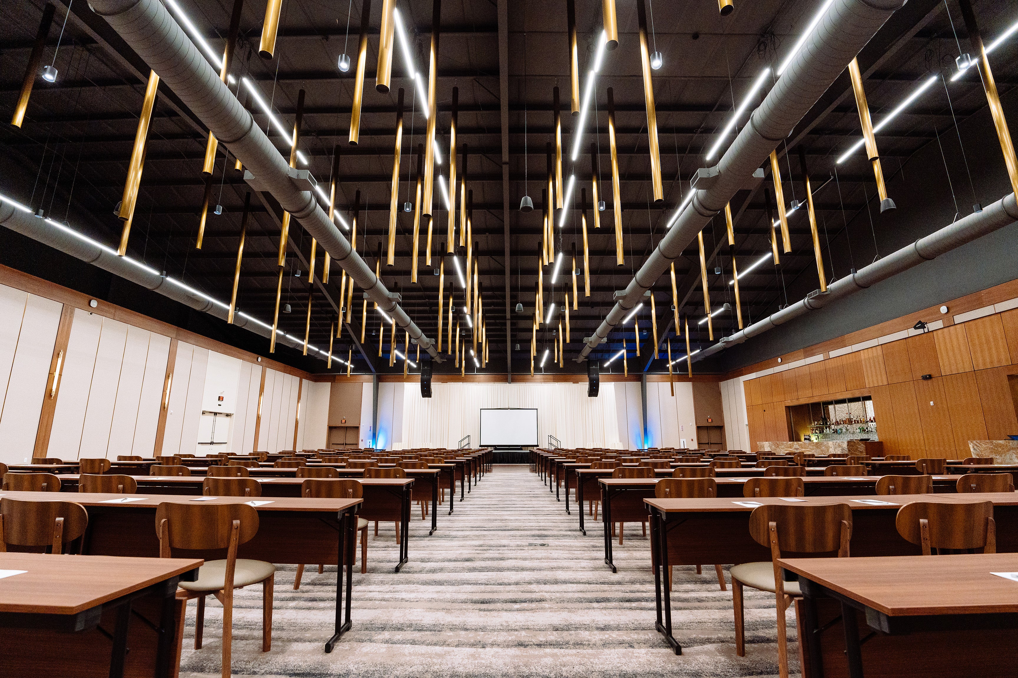 The Canyon meeting setup.