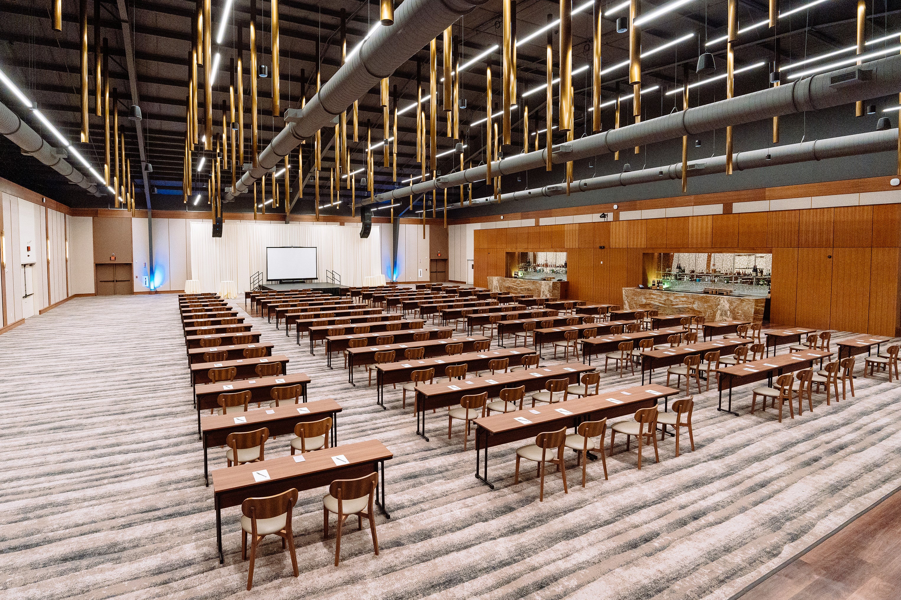 The Canyon meeting setup.