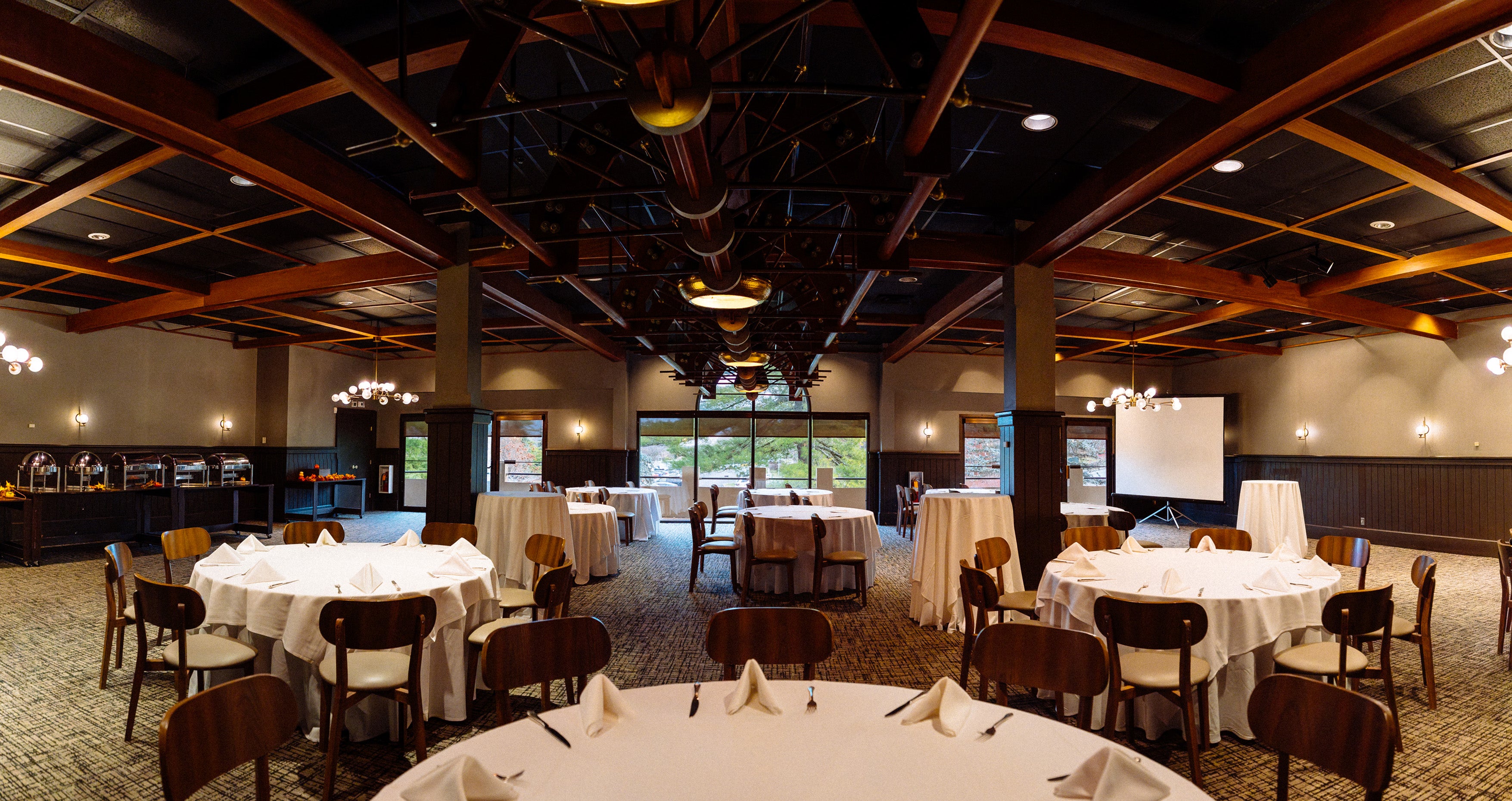 Copper meeting room at Minerals Hotel.