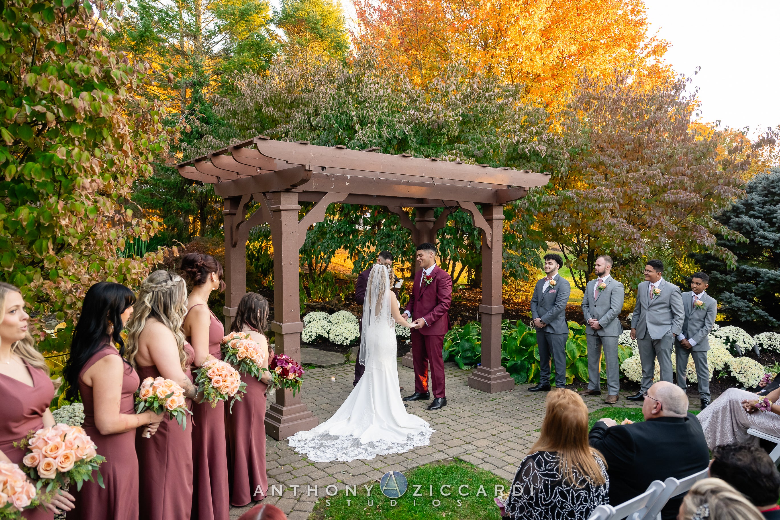 Fall ceremony at Minerals Hotel.
