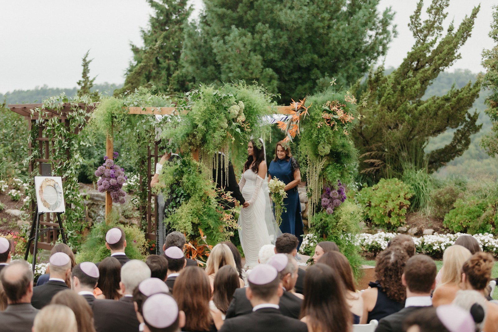 Ceremony in Grand Cascades Wedding Garden