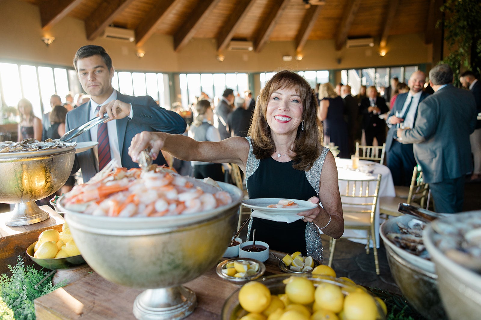 Cocktail hour in Grand Rotunda