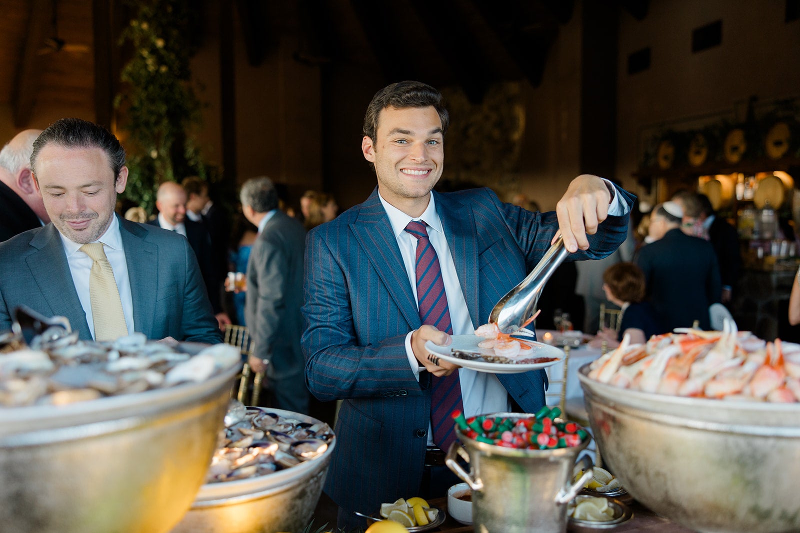 Cocktail hour in Grand Rotunda