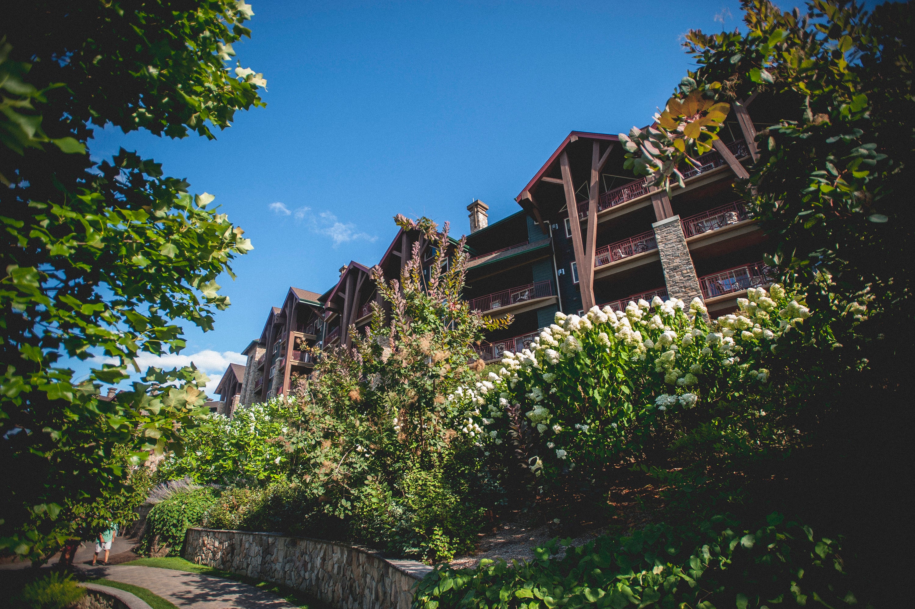 Exterior view of Grand Cascades Lodge