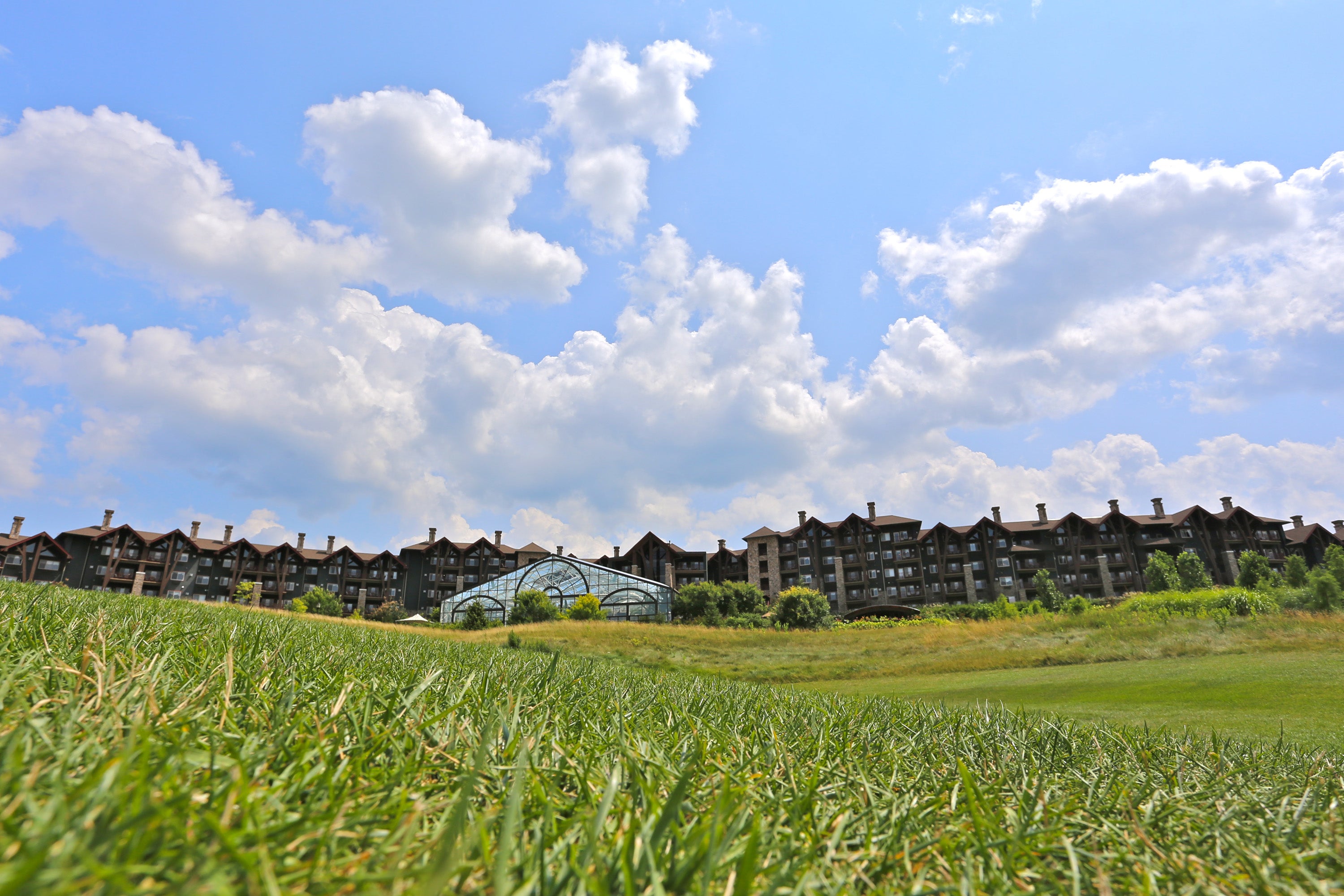 Daytime at Grand Cascades Lodge