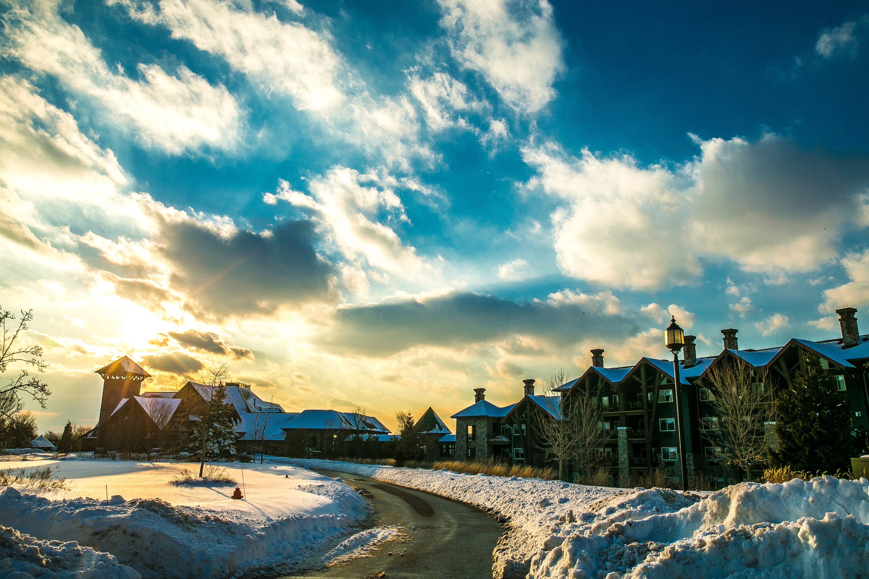 Winter at Grand Cascades Lodge
