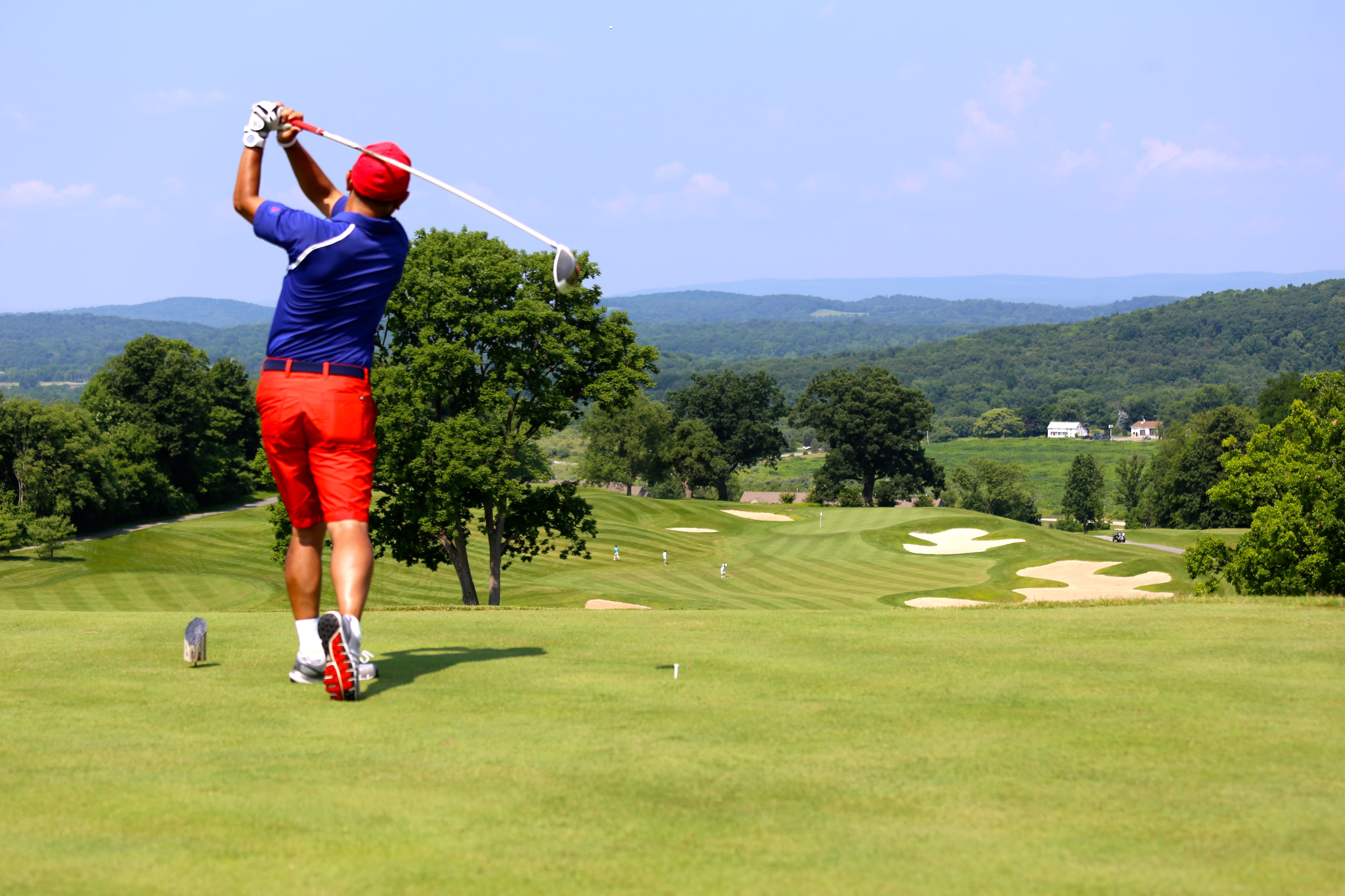 Golfer at Wild Turkey Golf Club