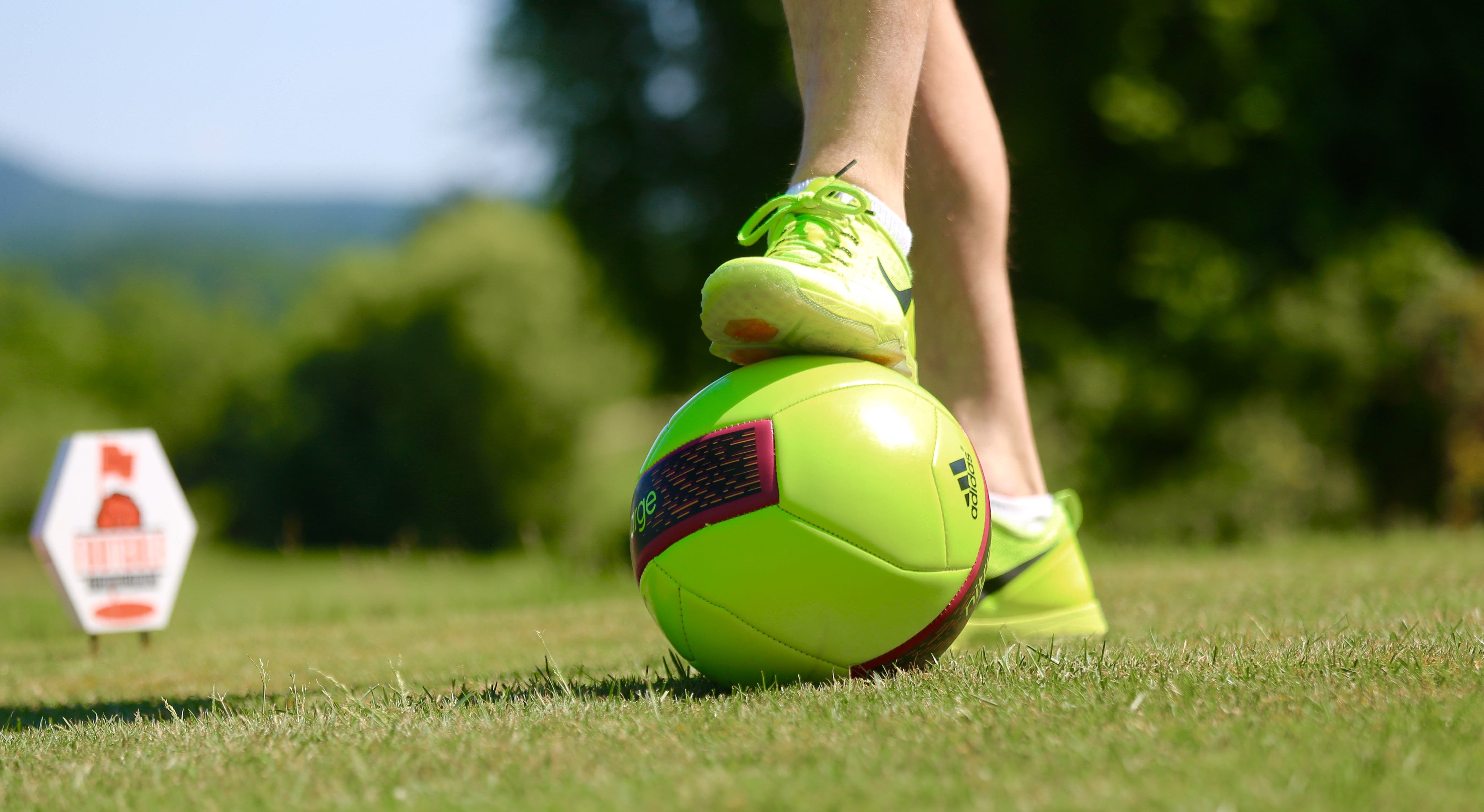 Foot golf at Crystal Springs Resort