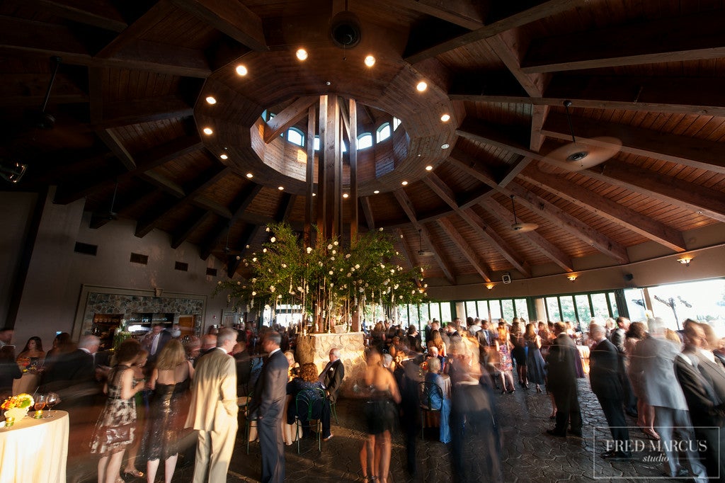 Guests in the rotunda