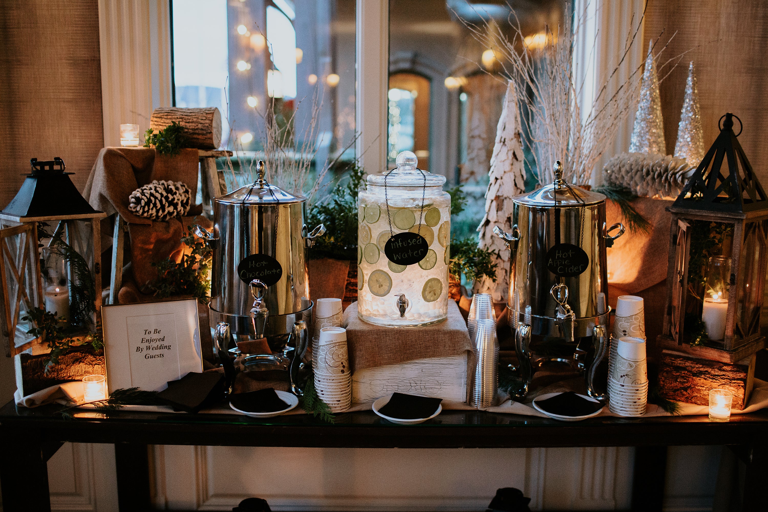 Drink dispensers for wedding