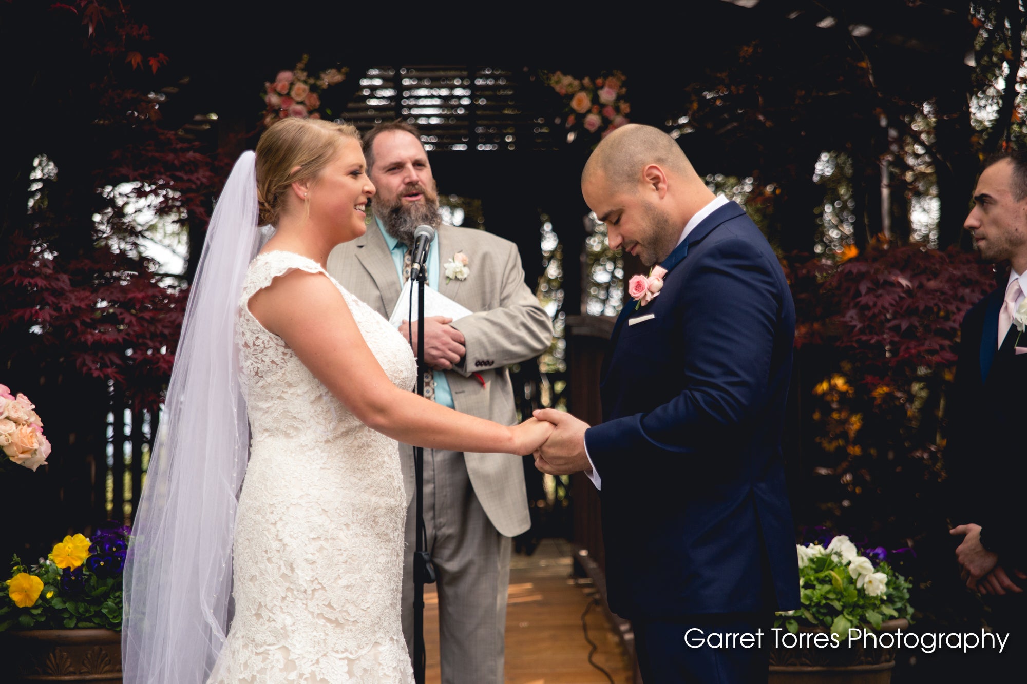 Couple getting married at Black Bear