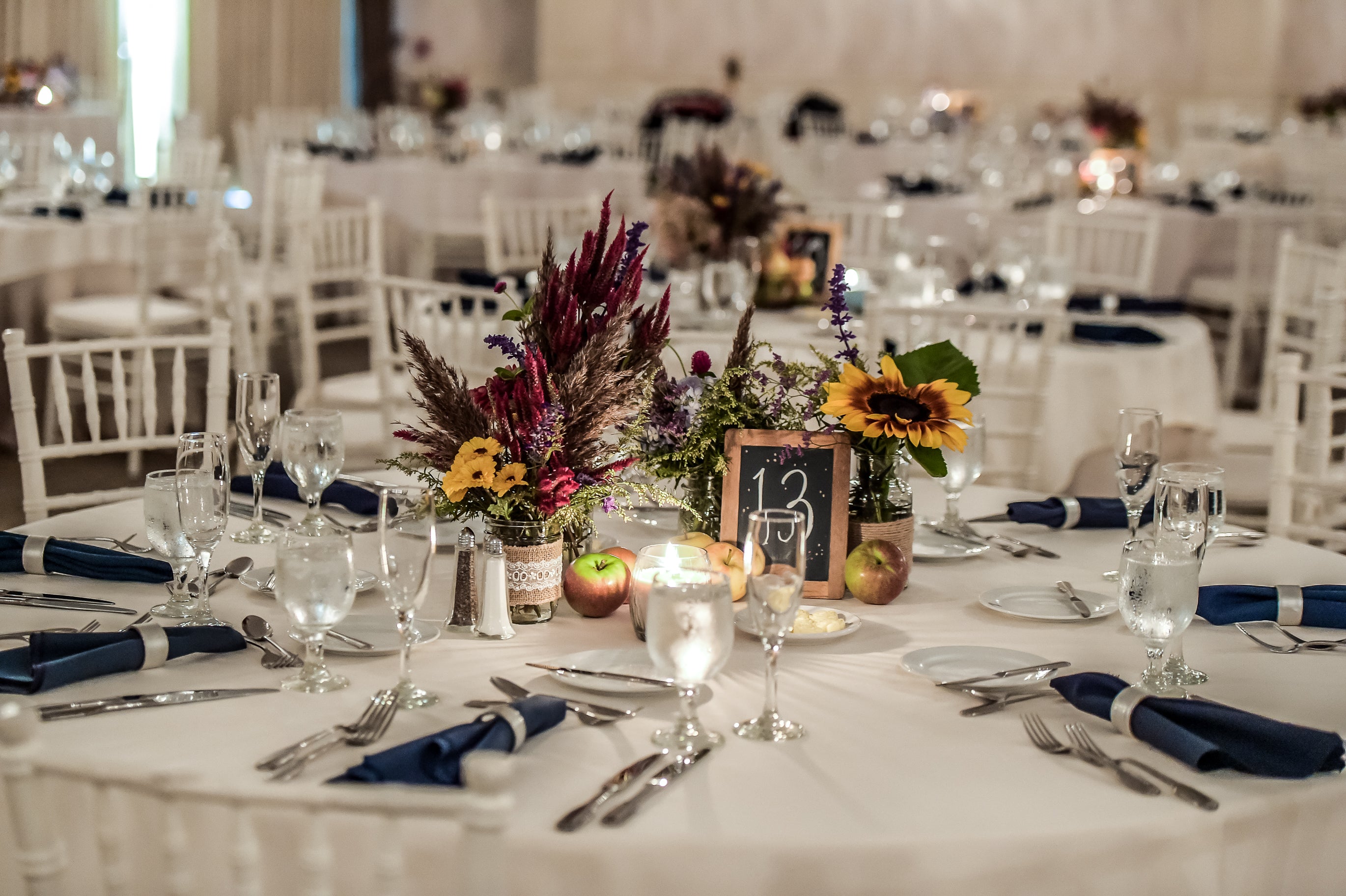 Wedding table 13 decor