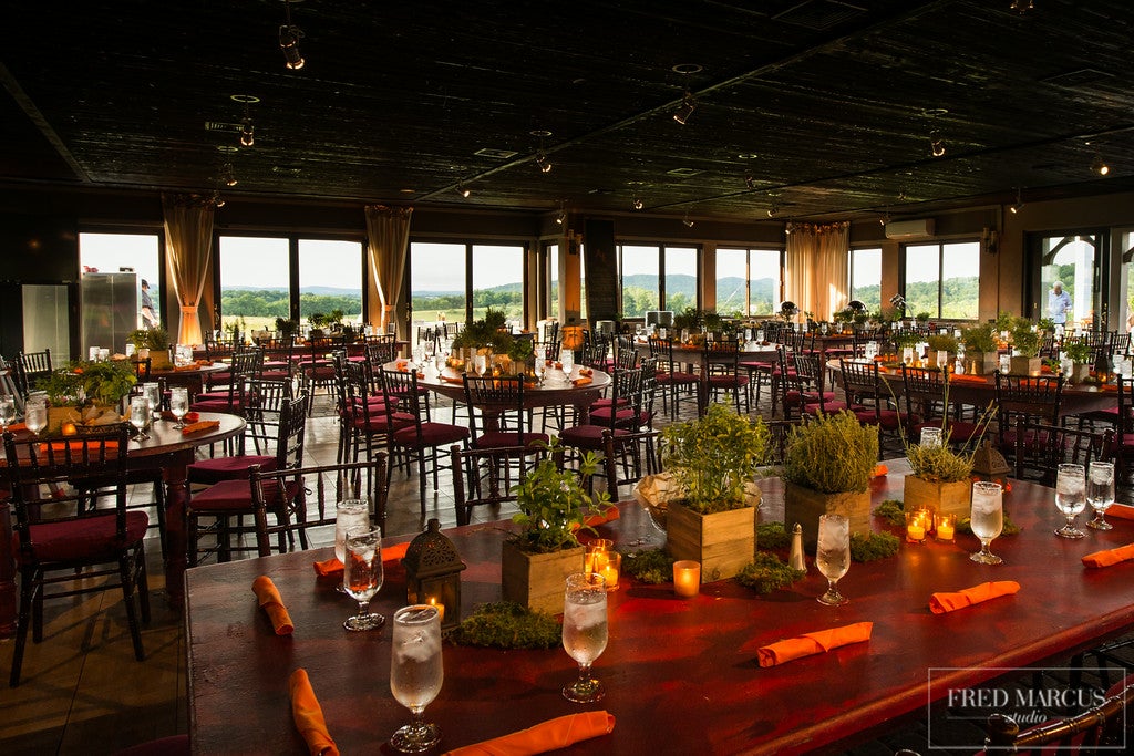 Ballyowen Golf Club set up for wedding reception
