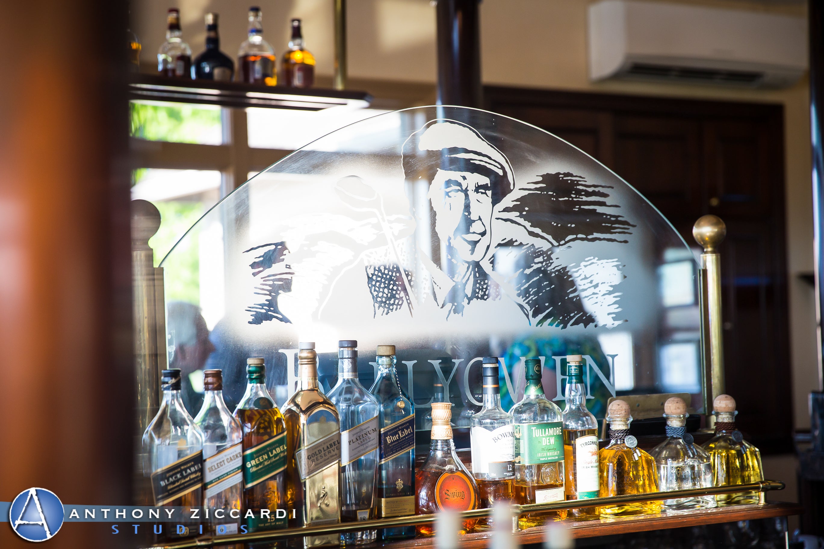 Ballyowen shelf of liquor