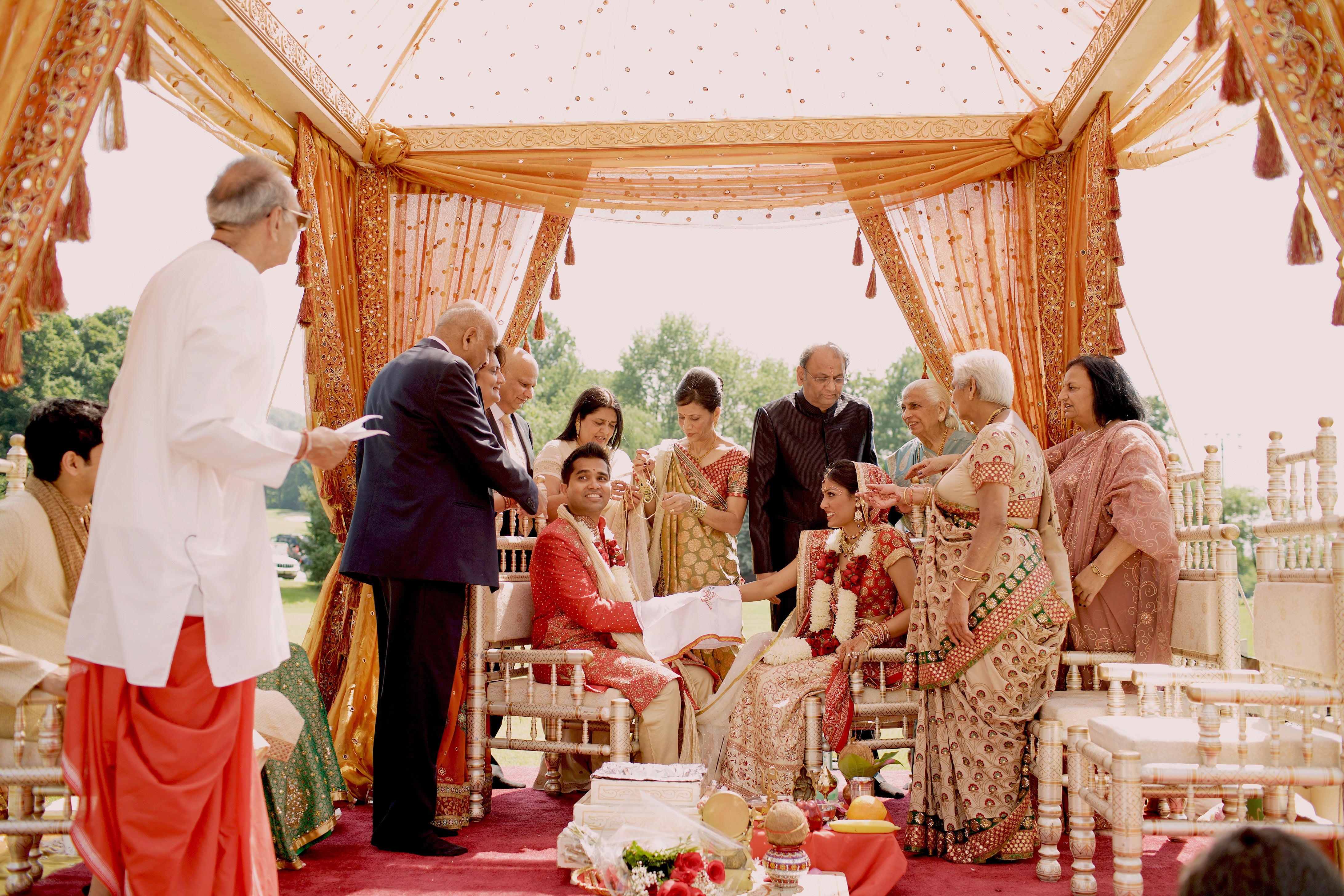 Indian wedding ceremony.