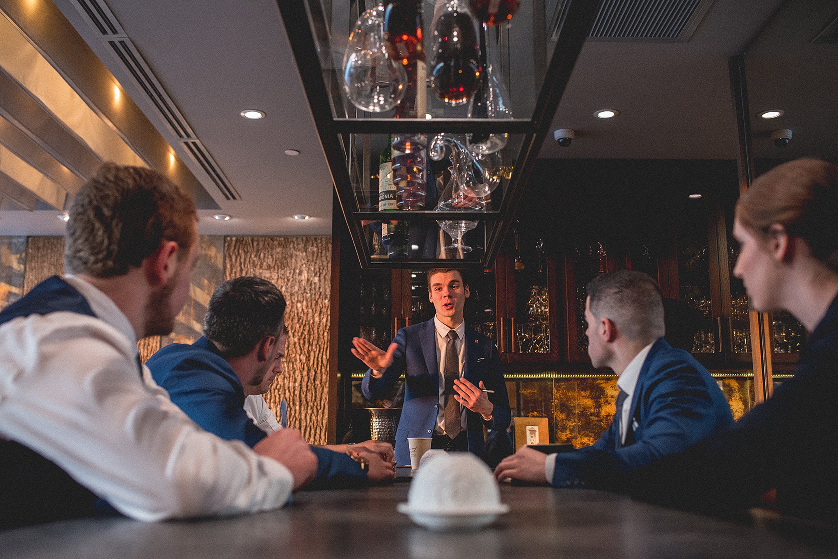 Gianni Chiodi at Latour's Sommelier Table