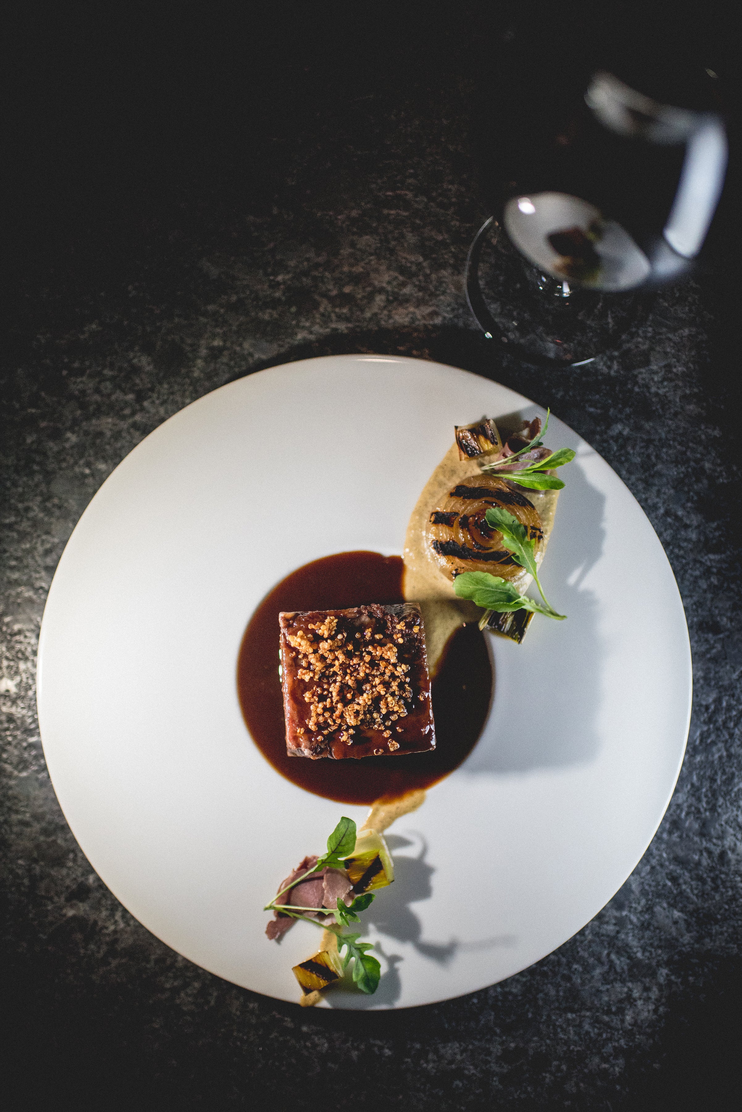 Food &amp; Wine Pairing at Restaurant Latour