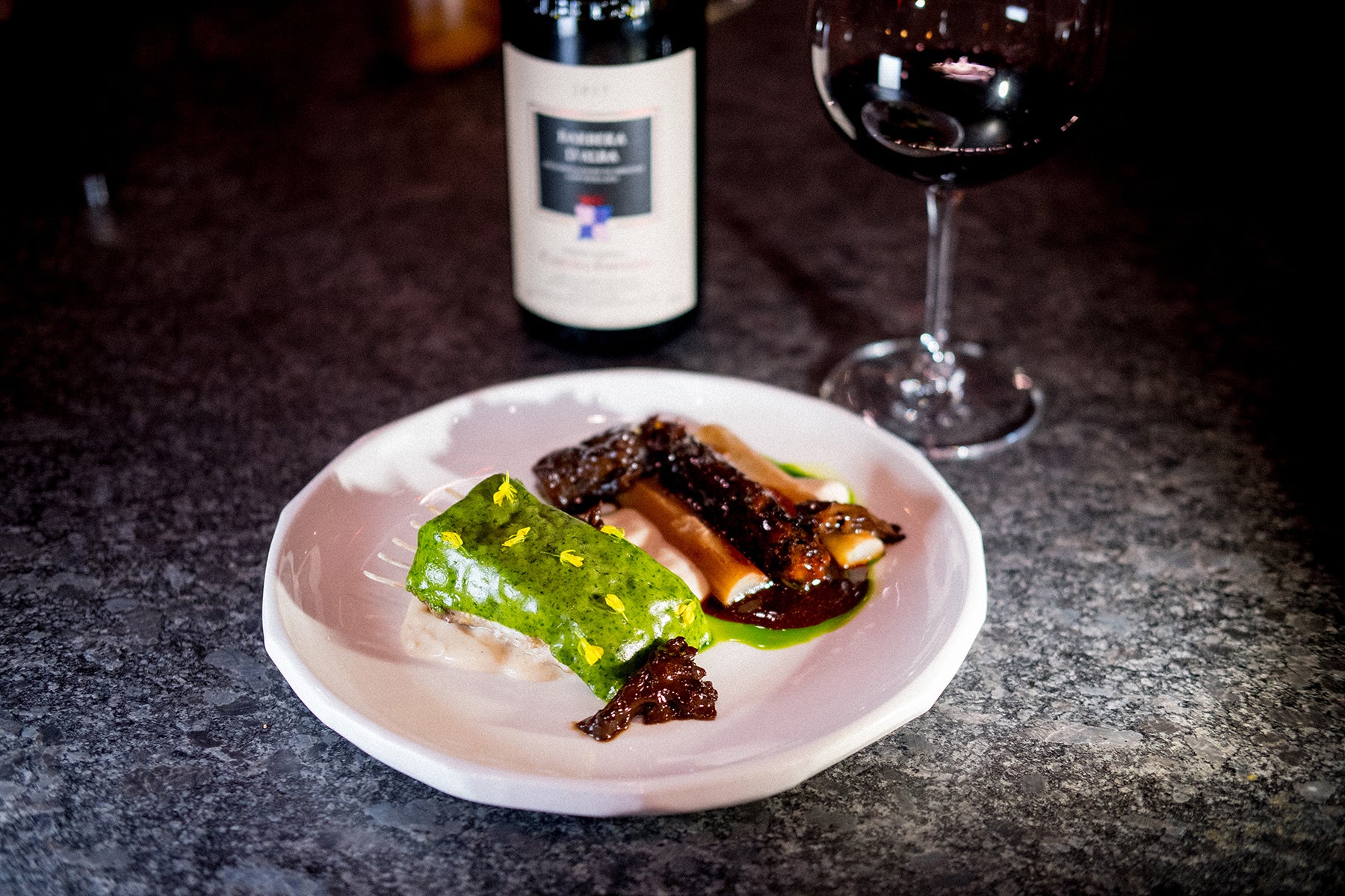 Chef Aishling's Flounder Entrée