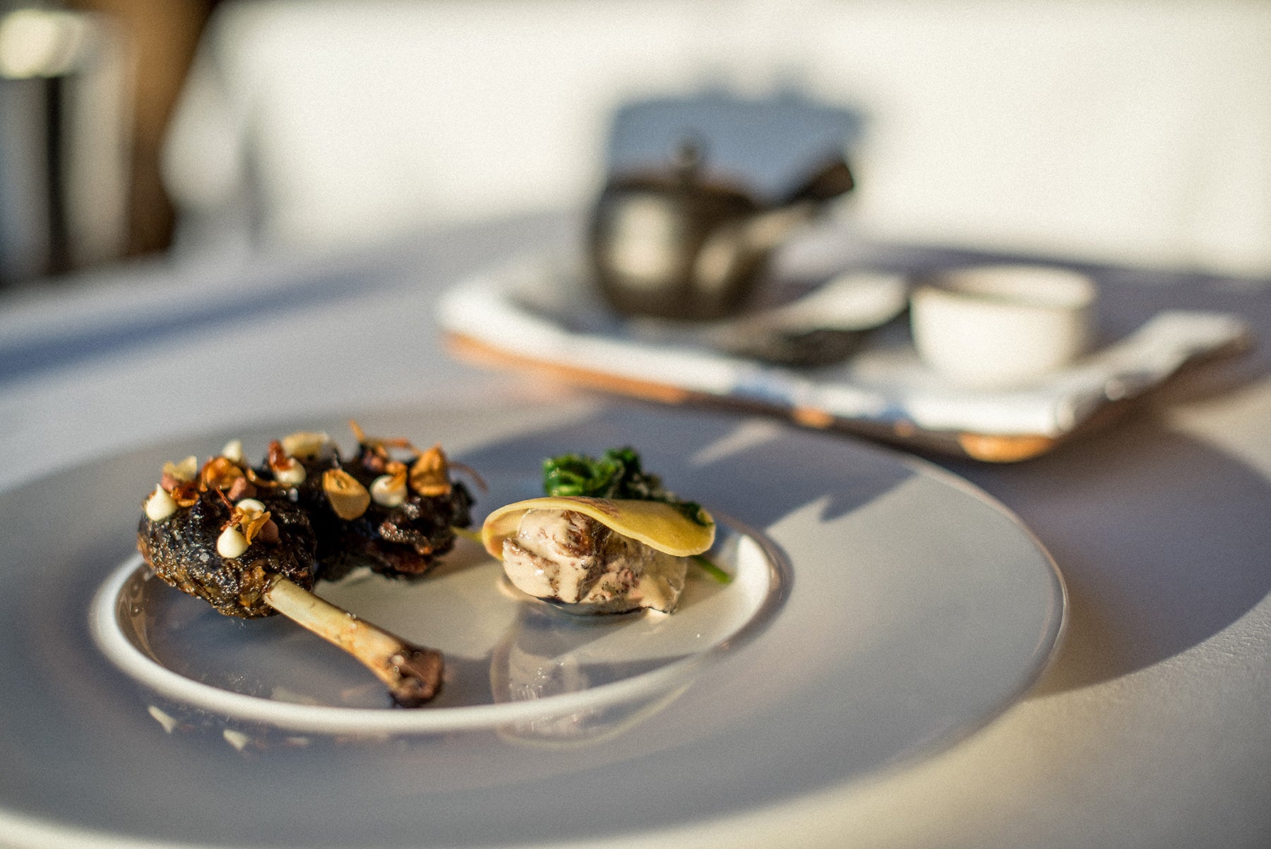 Silkie Black Chicken Entrée