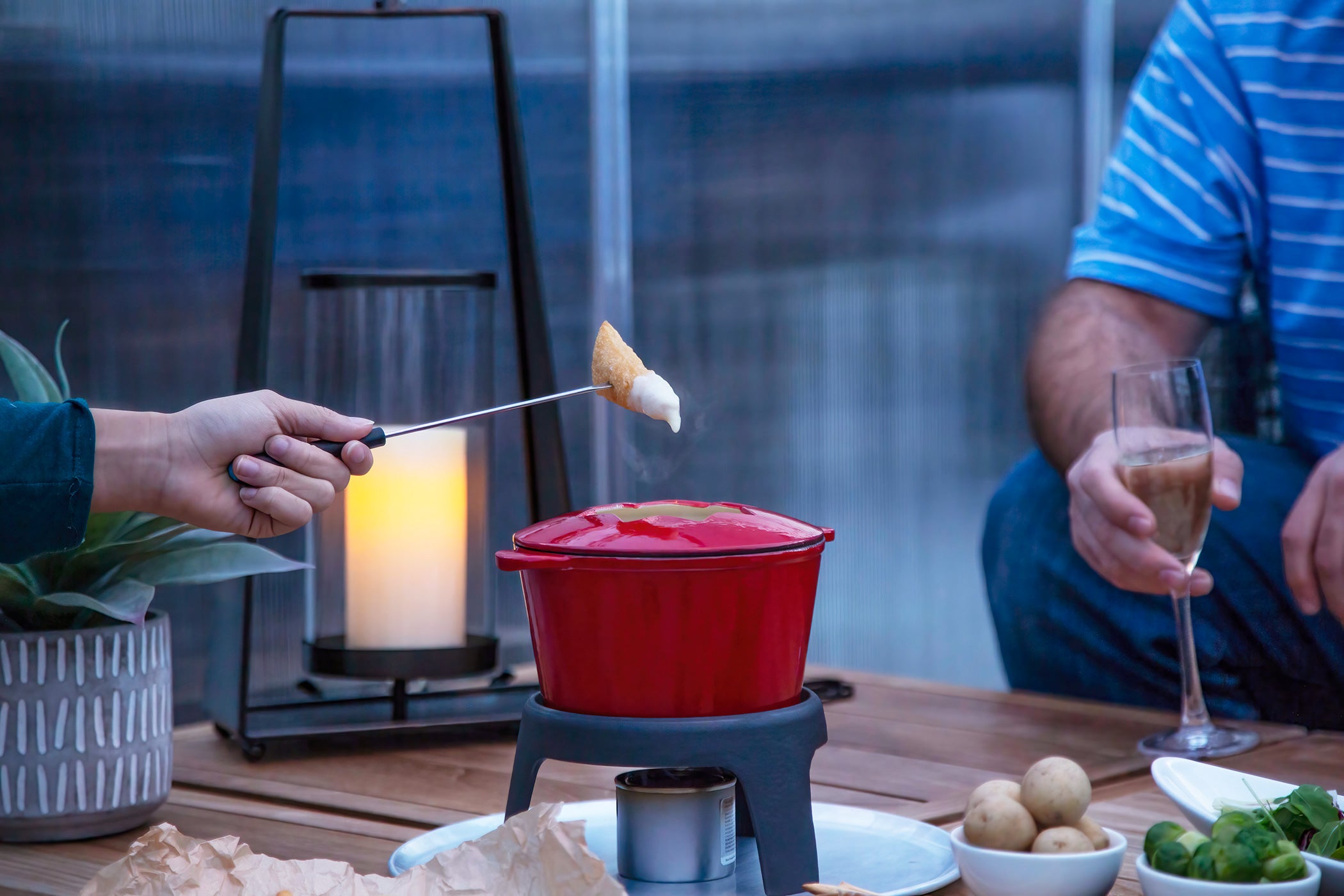 Champagne Chalet Fondue