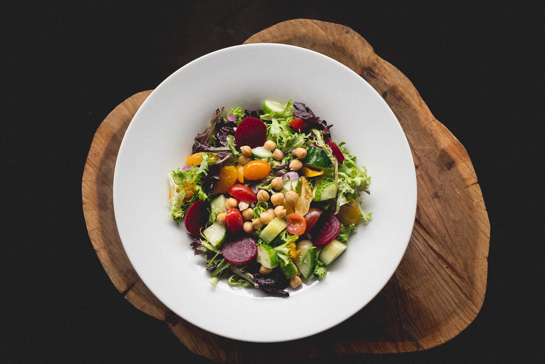 Colorful Salad Entrée at Kites