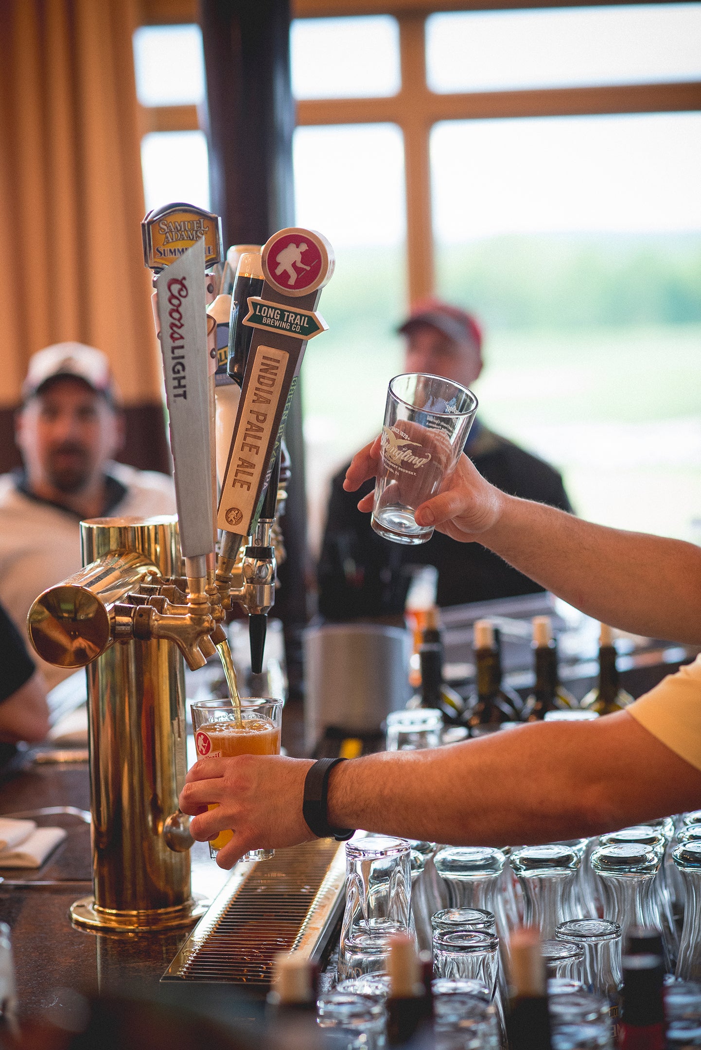 Owen's Pub beer taps