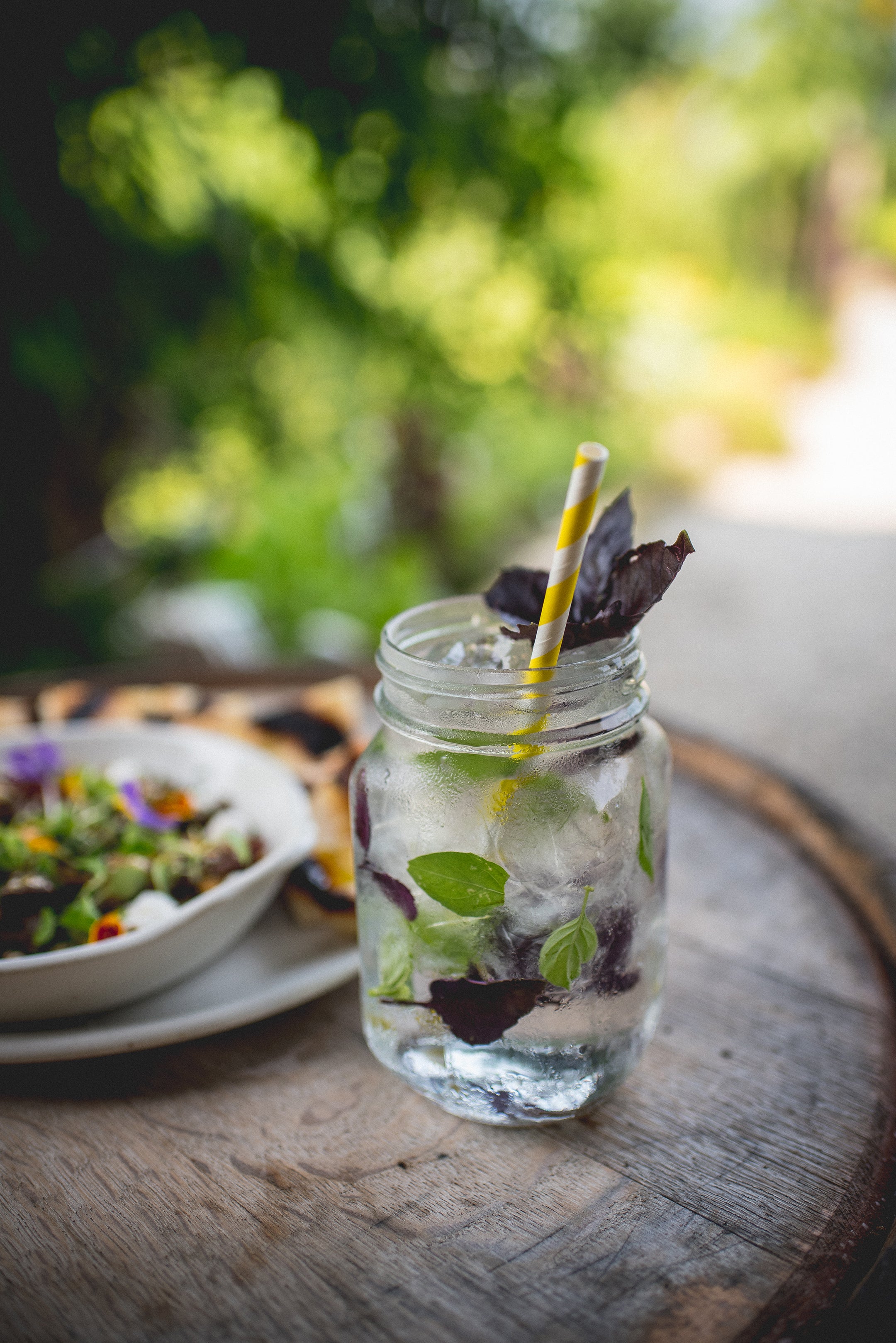 Chef's Garden Fresh Mint Libation