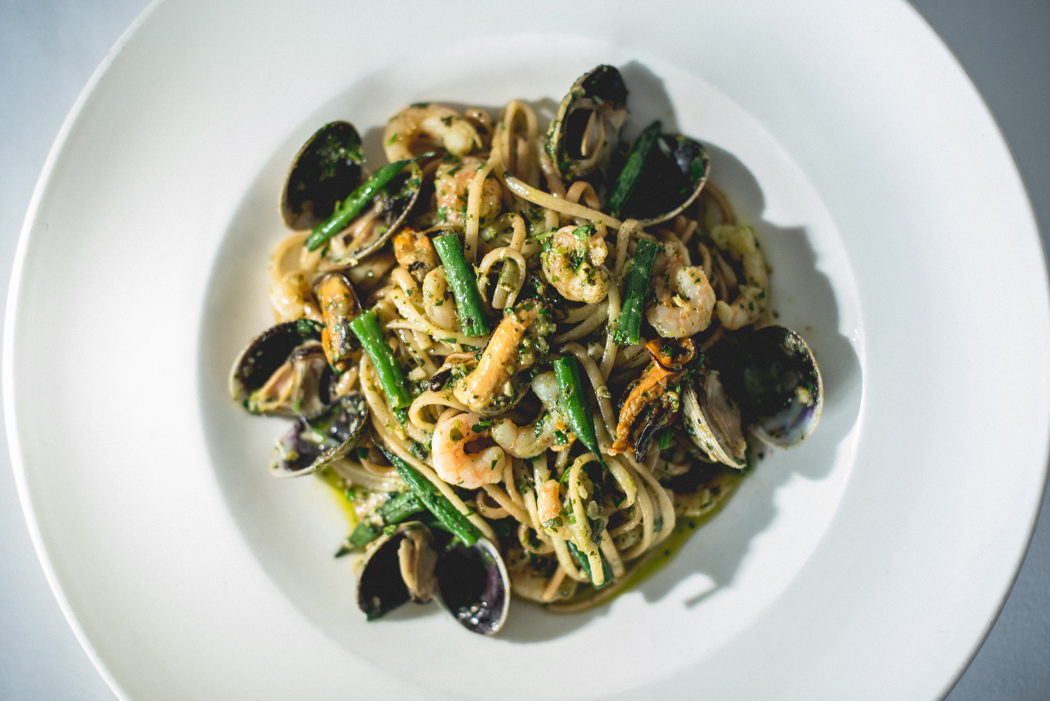 Springs Bistro Shellfish Linguini