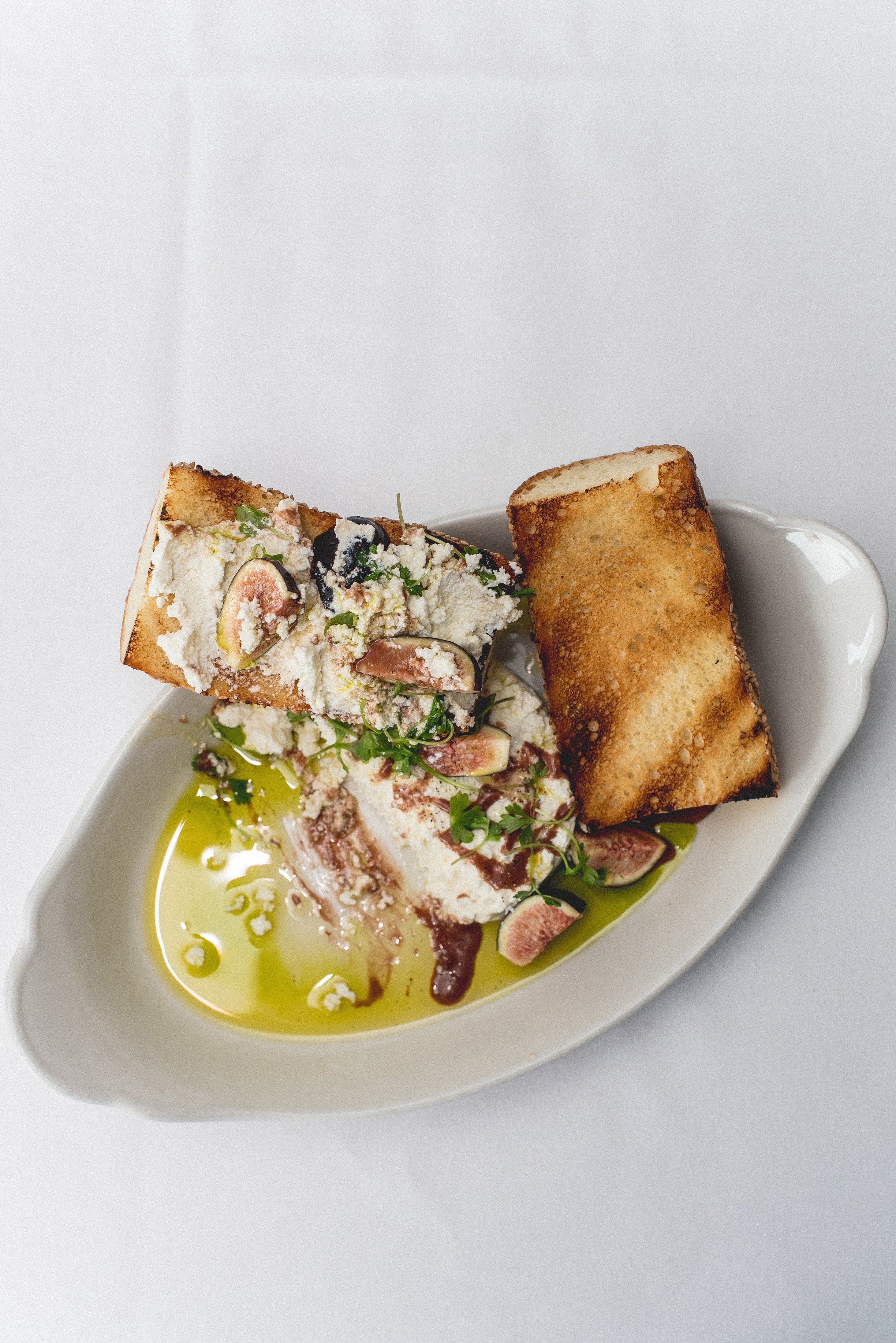 Sheep Milk Ricotta at Springs Bistro