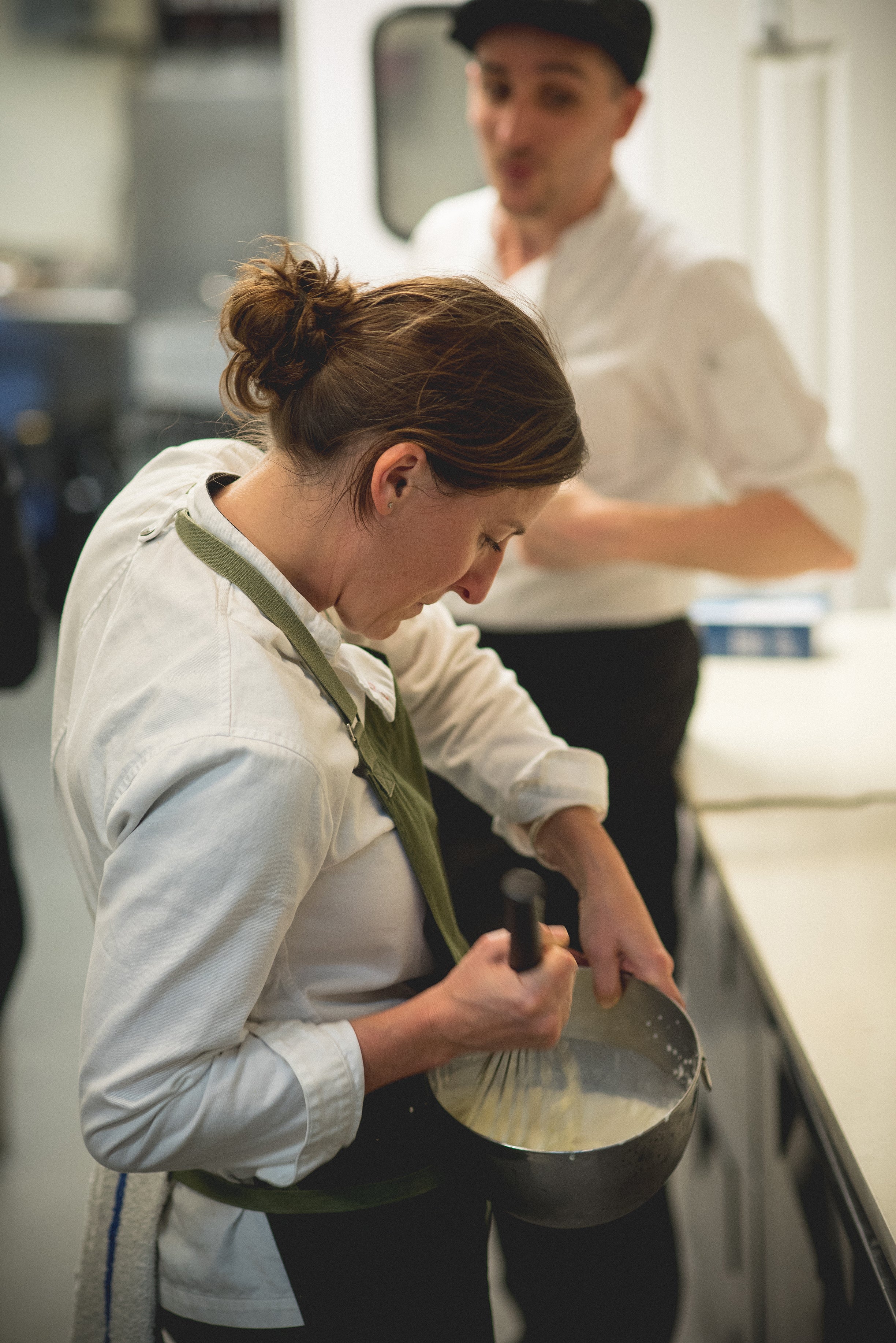 Chef Aishling Stevens in Action