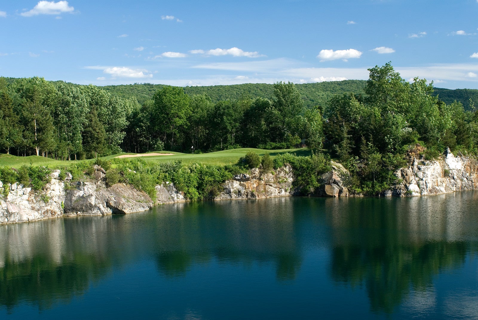 Pond at Wild Turkey golf course