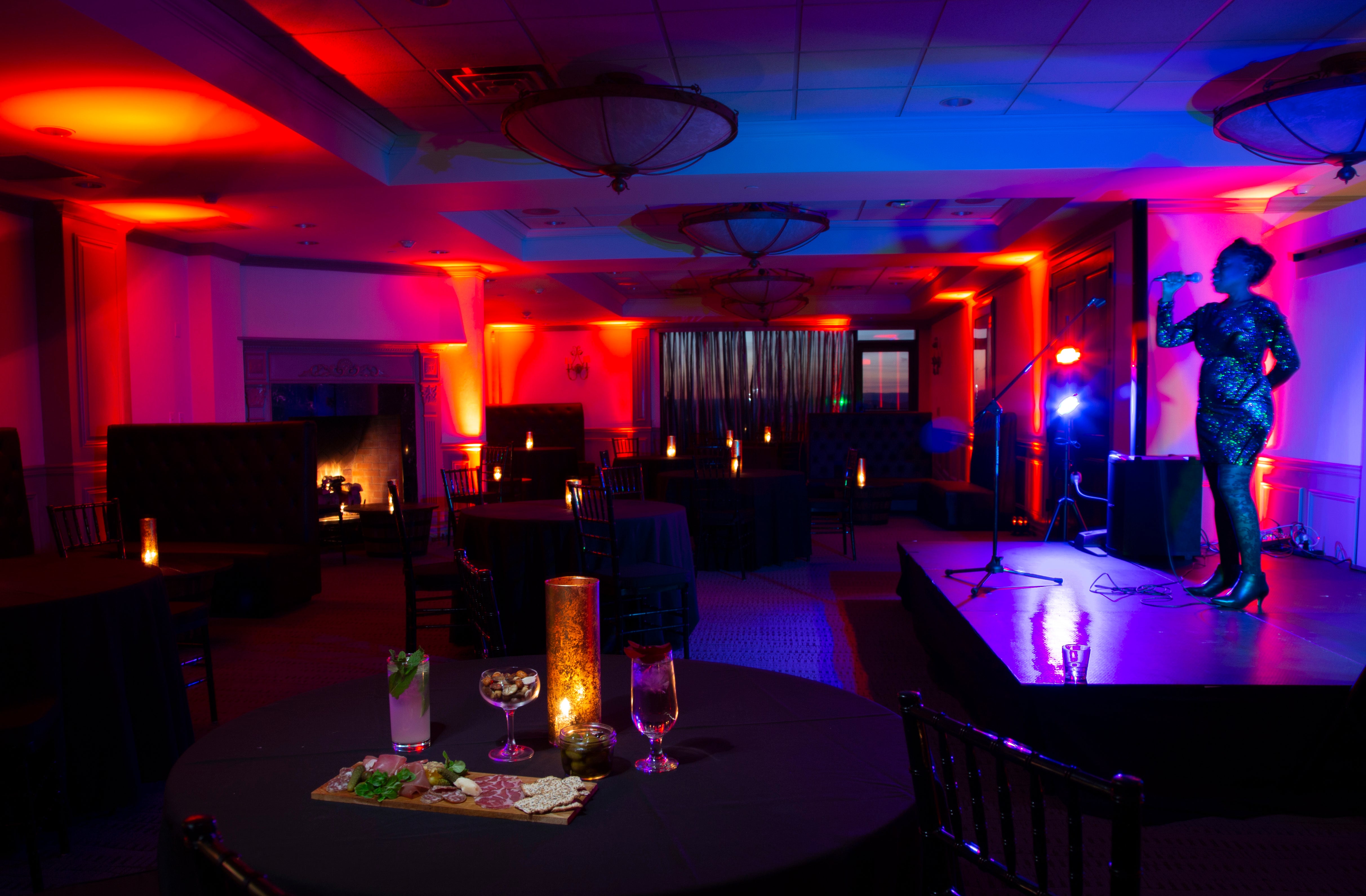 Cabaret Singer Performing