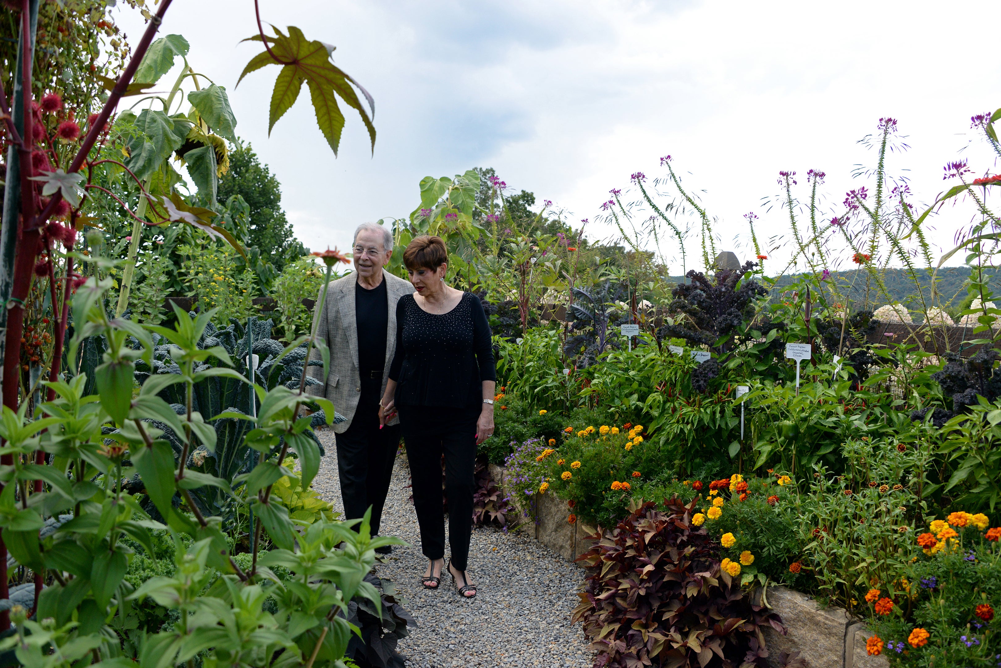 Couple's Tour Through the Chef's Garden
