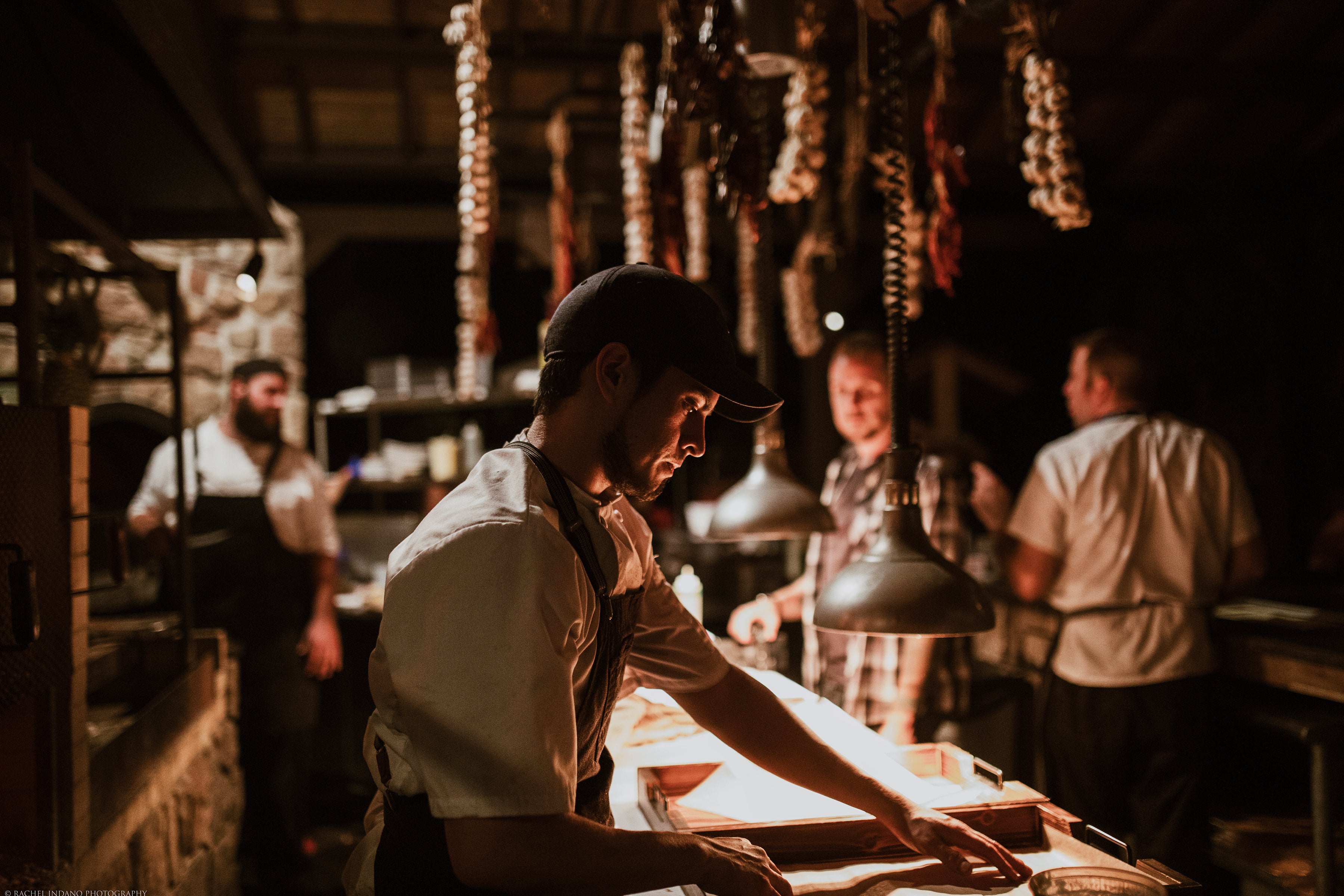 Hardworking chef at Chef's Garden at Crystal Springs Resort in NJ
