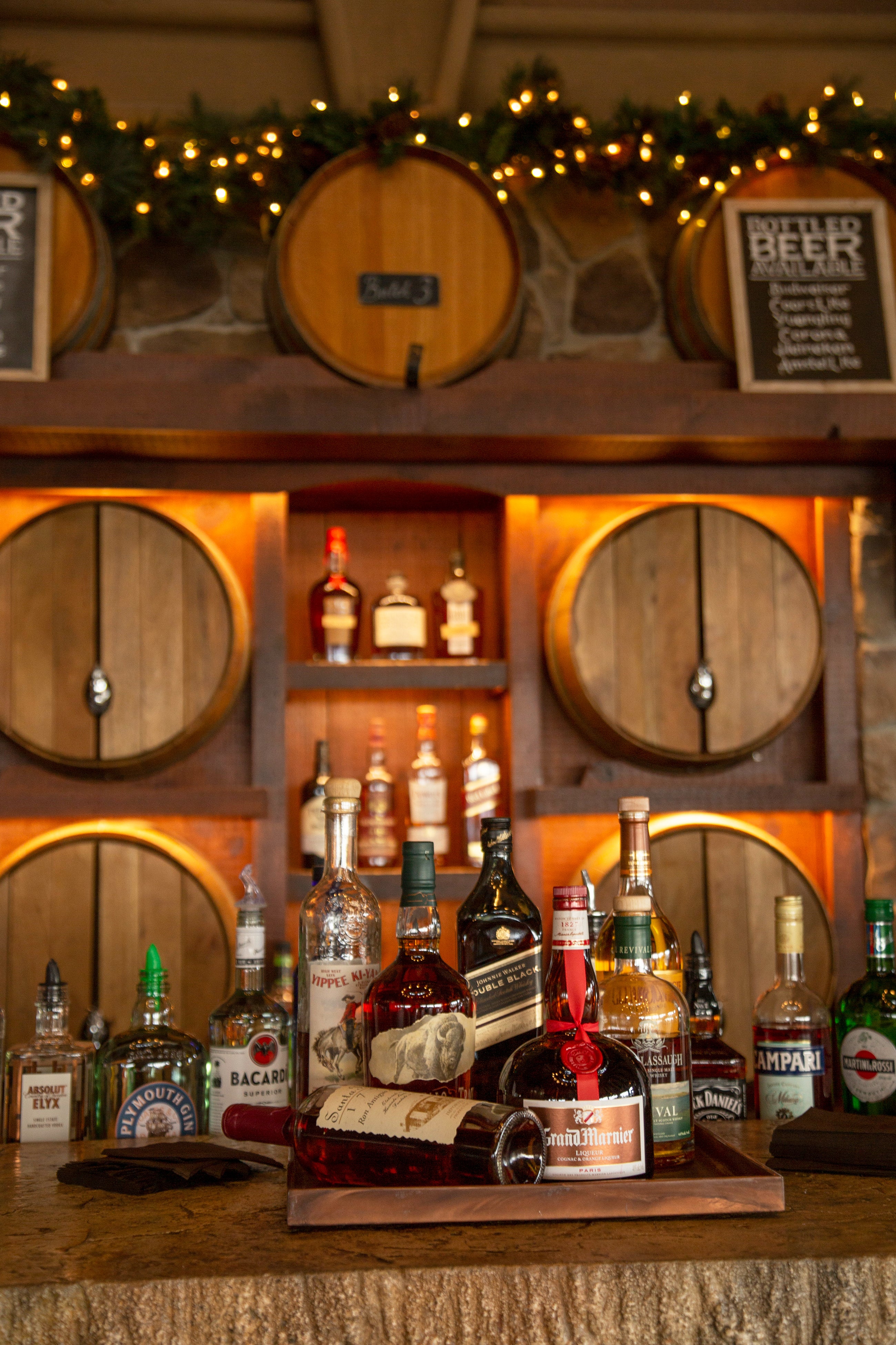 Catered bar at the Grand Rotunda