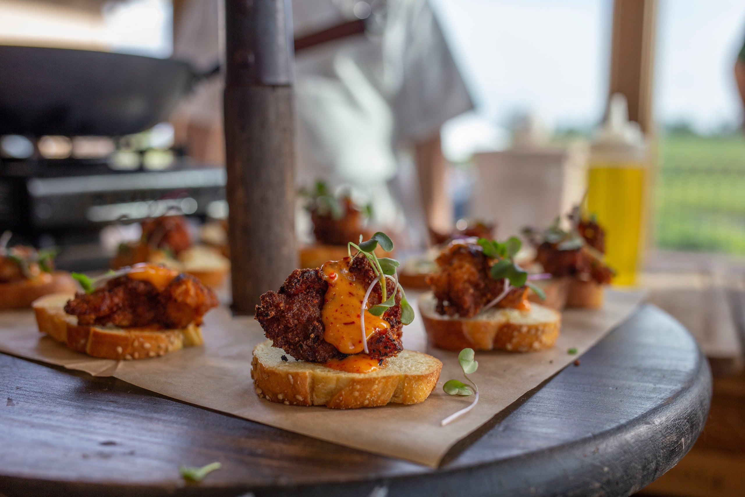 Appetizers at Ballyowen