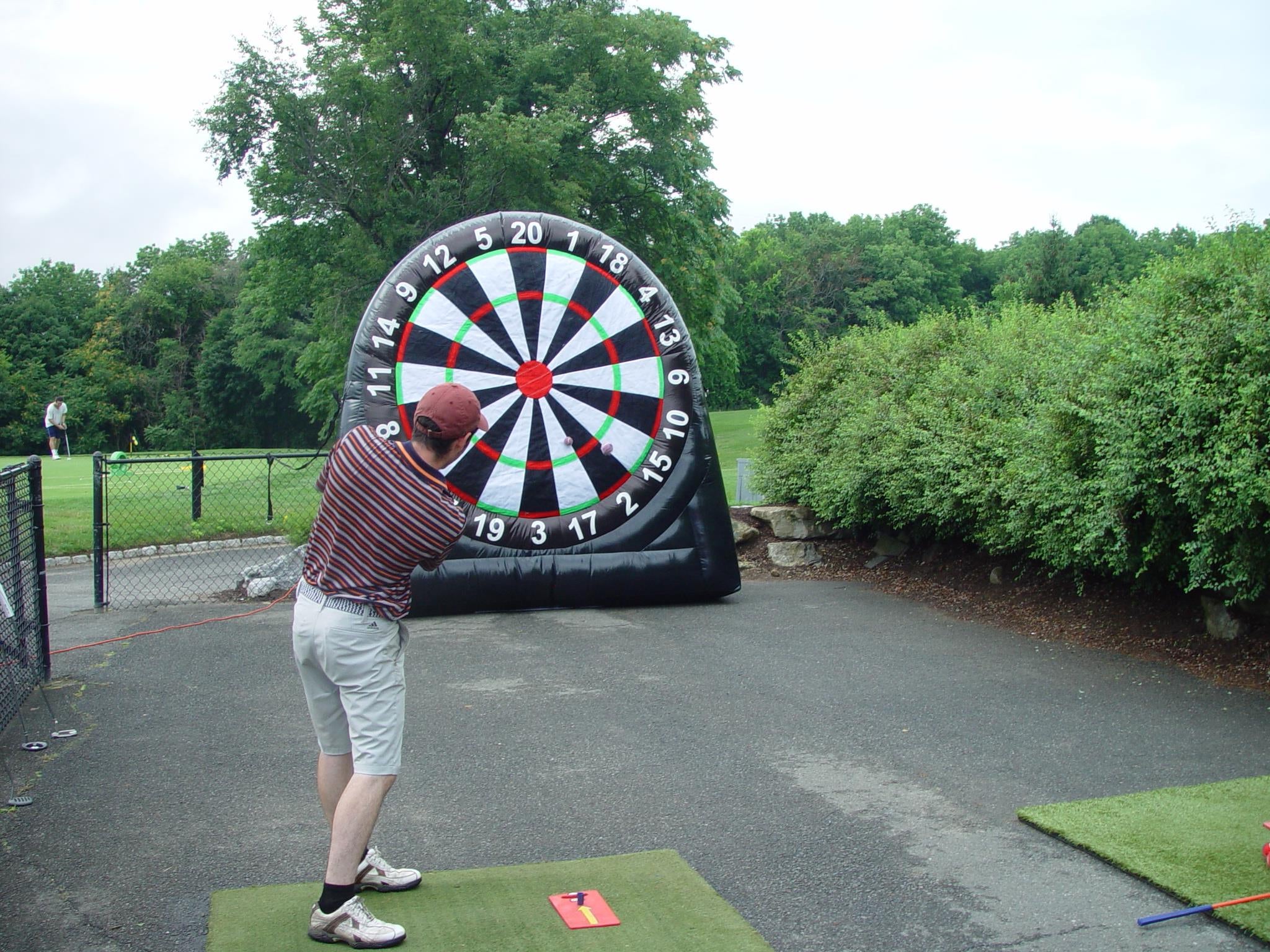 Golf darts at Black Bear Bourbon BBQ