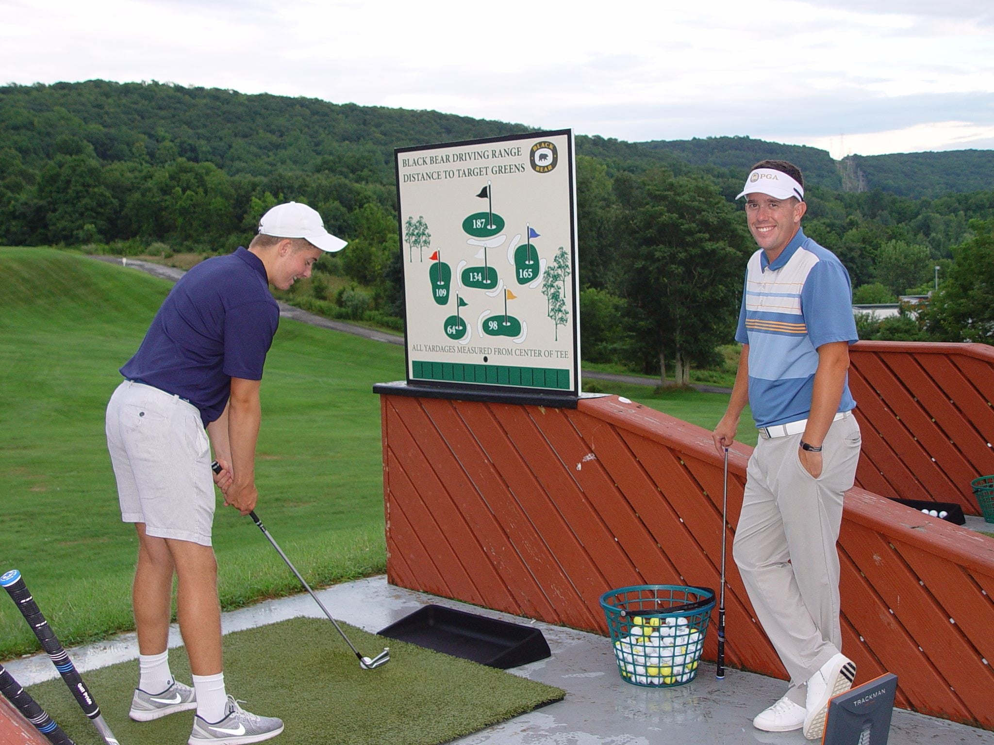 Black Bear Bourbon BBQ driving range