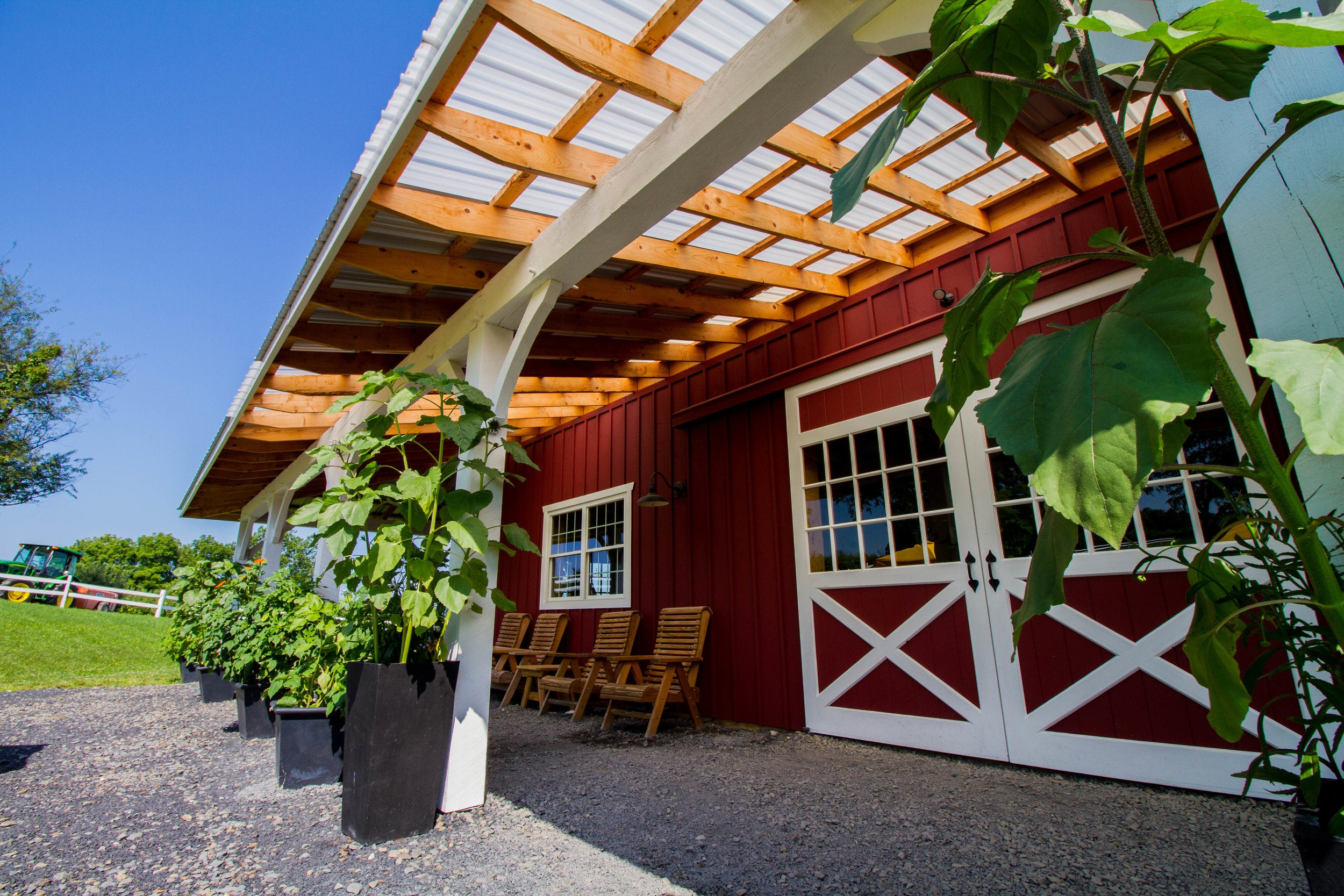 Pennings Farm barn entrance